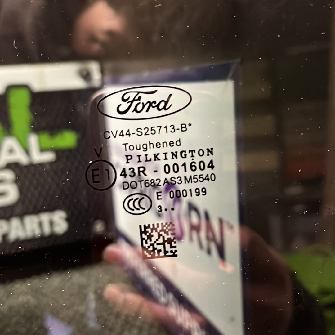 2013 Ford Kuga- Left Rear Door Window- (TAG7861) PN: M5540