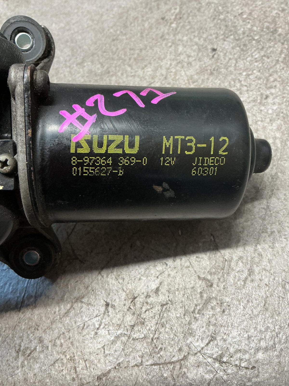 2007 Holden Rodeo- Front Wiper Motor- (TAG14296)