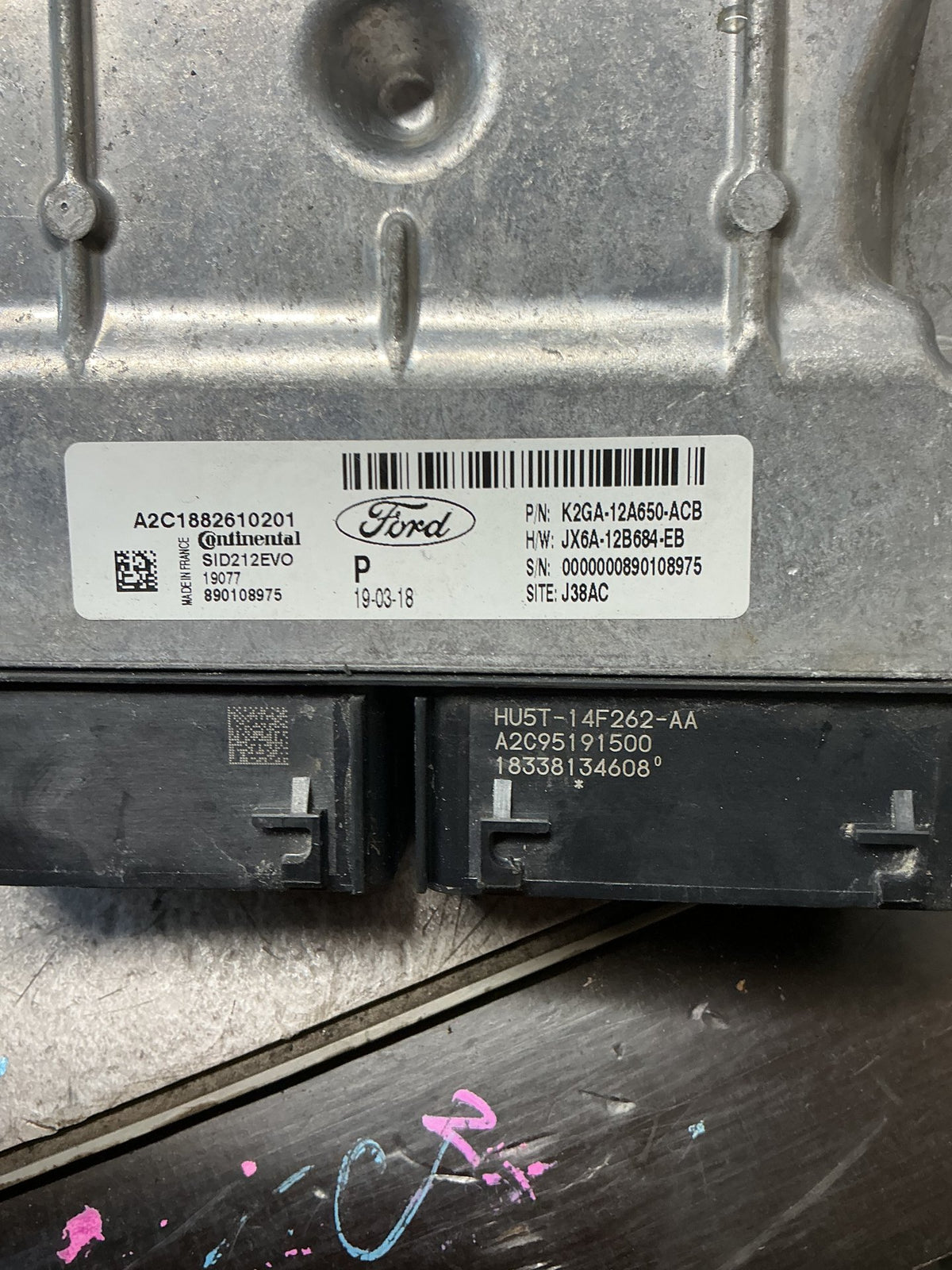 2020 Ford Endura CA- ECU- (TAG16412)