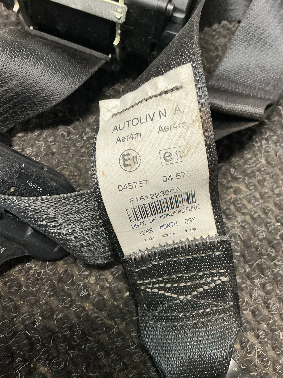 2012-2015 Dodge Journey JC- Left Rear Seat Belt- (TAG10012)