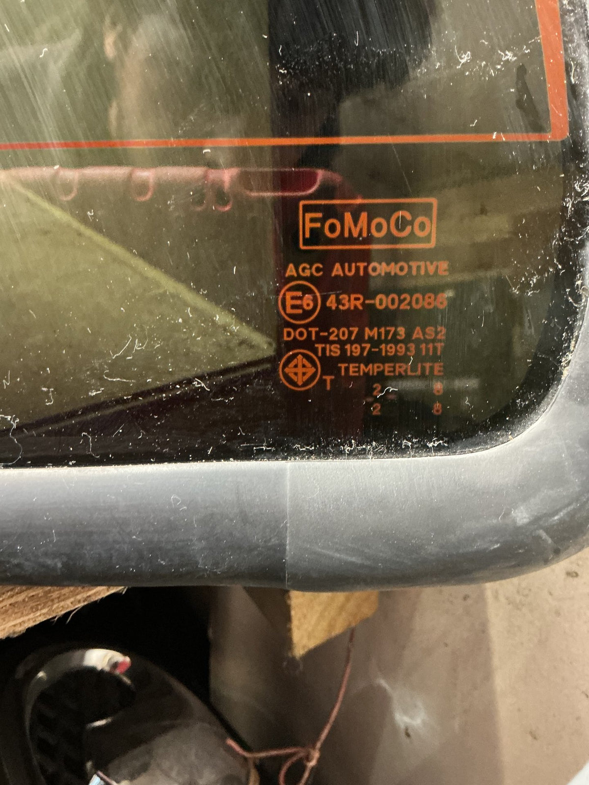 2010 Ford Ranger- Rear Screen Window- (TAG15675)
