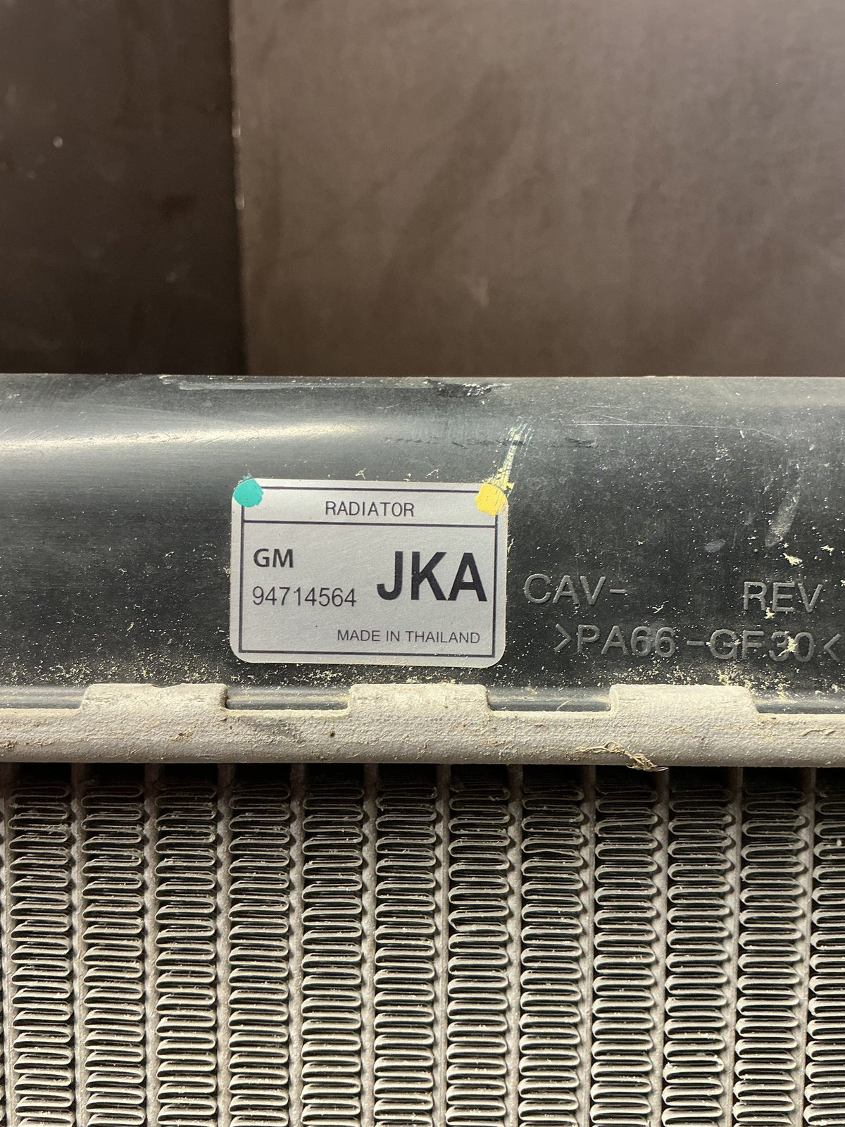 2012-2013 Holden Colorado RG- Radiator- (TAG11306)