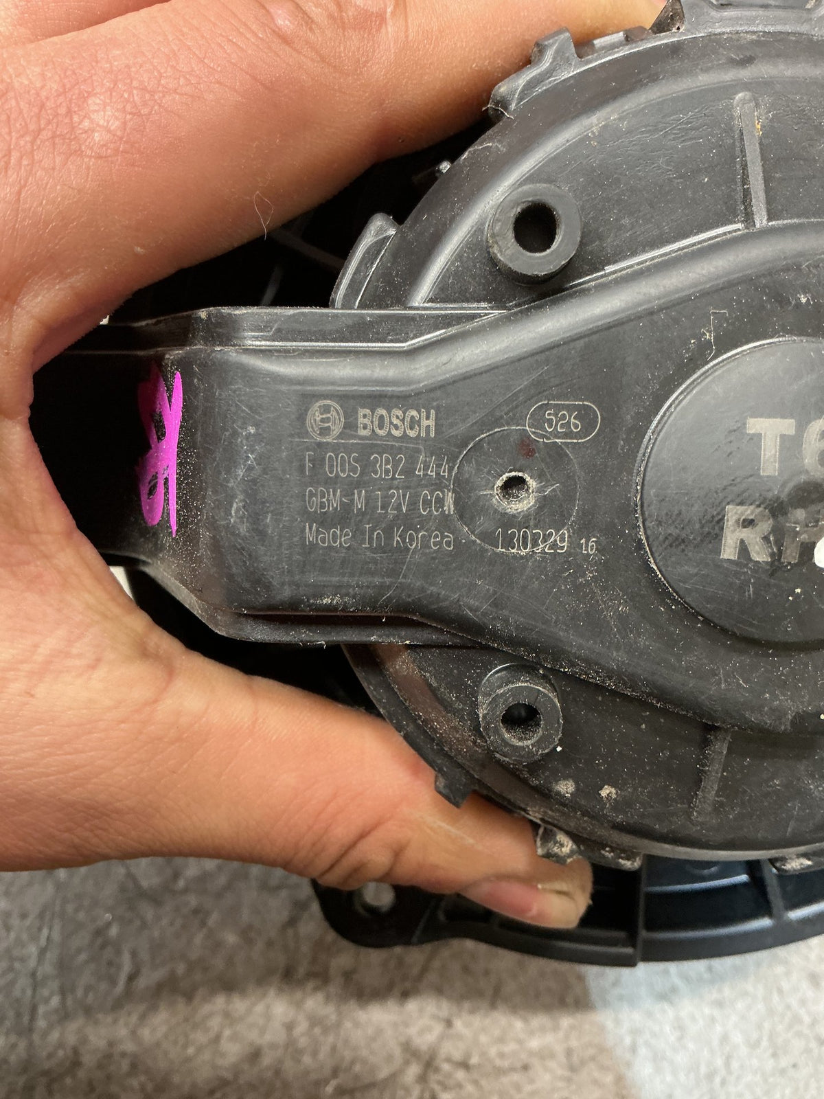 2011-2015 Ford Ranger PXI - Heater Fan Motor - (TAG17632)