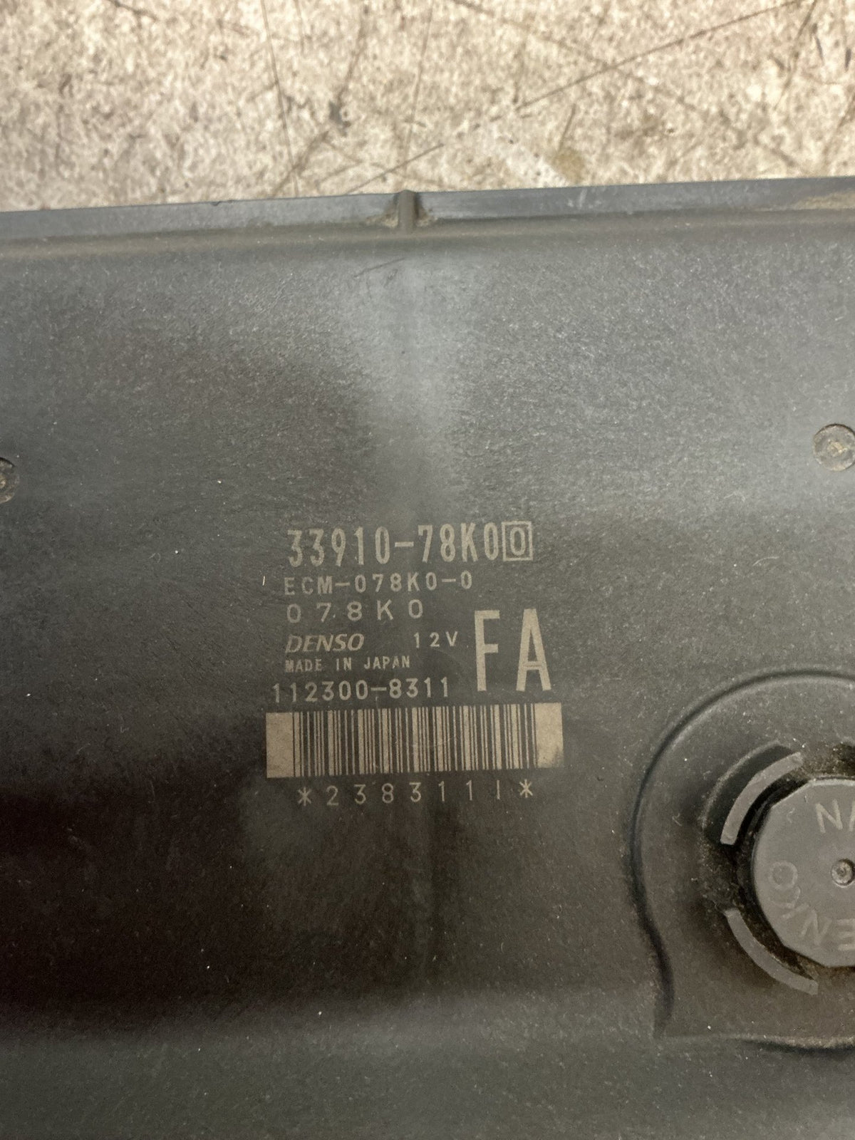2015 Suzuki Grand Vitara- ECU- (TAG16950)