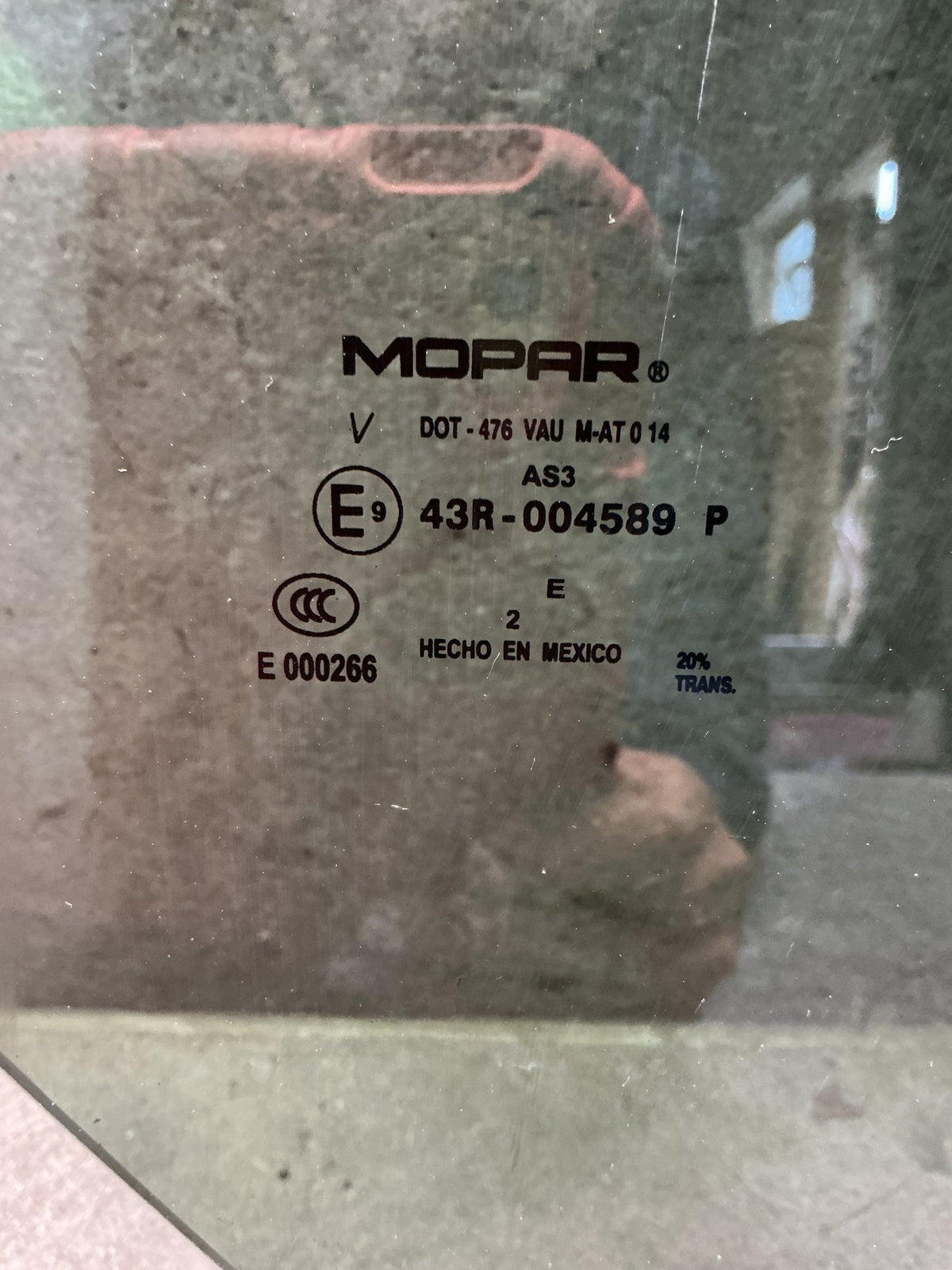 2008-2016 Dodge Journey - Left Rear Door Glass - (TAG18819)