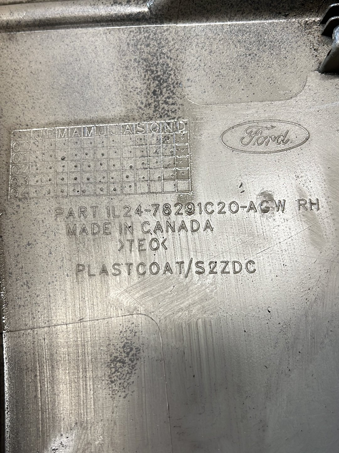 2005 Ford Explorer- Right Rear Door Moulding- (TAG8646)