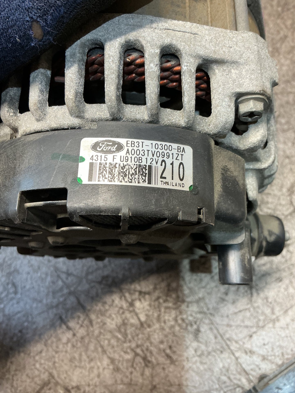 2016 Ford Ranger - Alternator - (TAG17800)