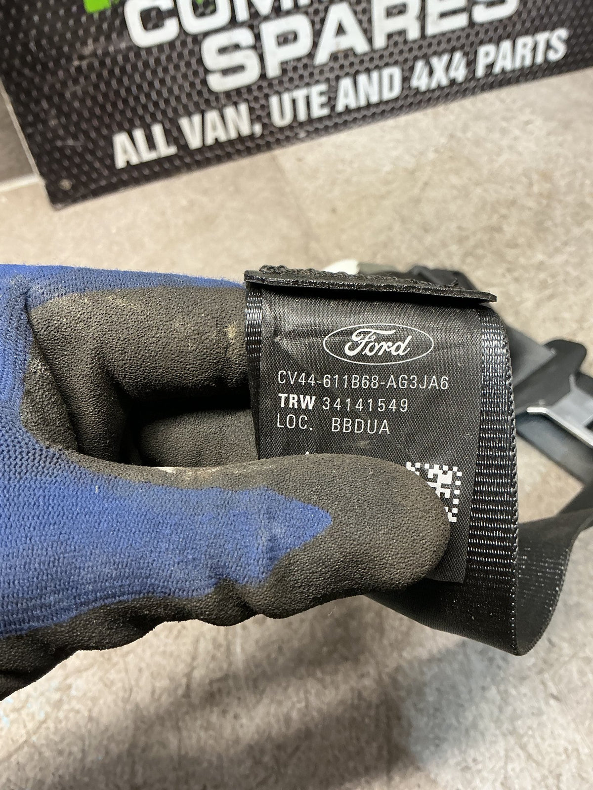 2014 Ford Kuga- Right Rear Seat belt- (TAG16314)