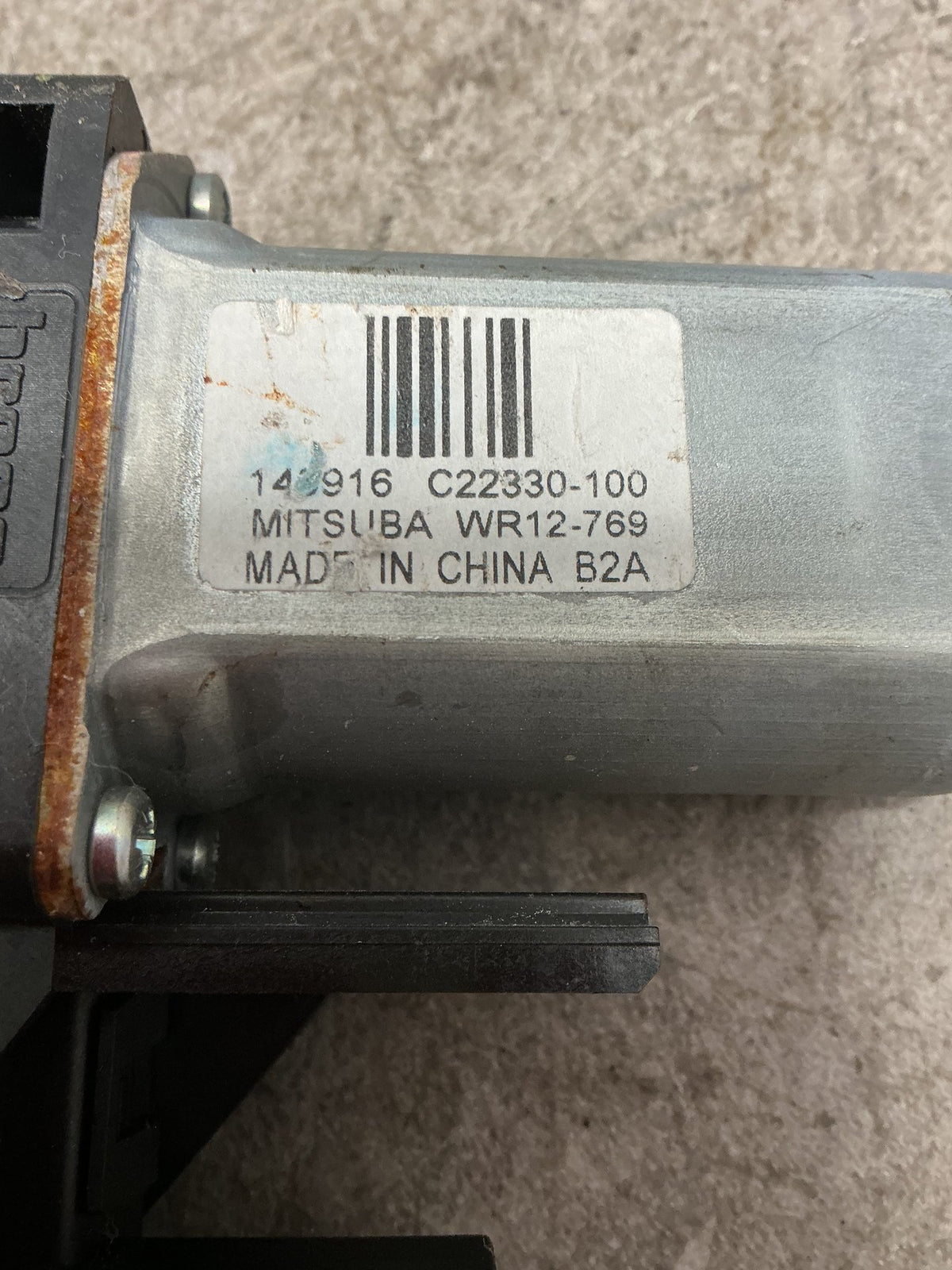 2013-2020 Dodge Journey JC- Right Front Window Reg Motor- (TAG14538)