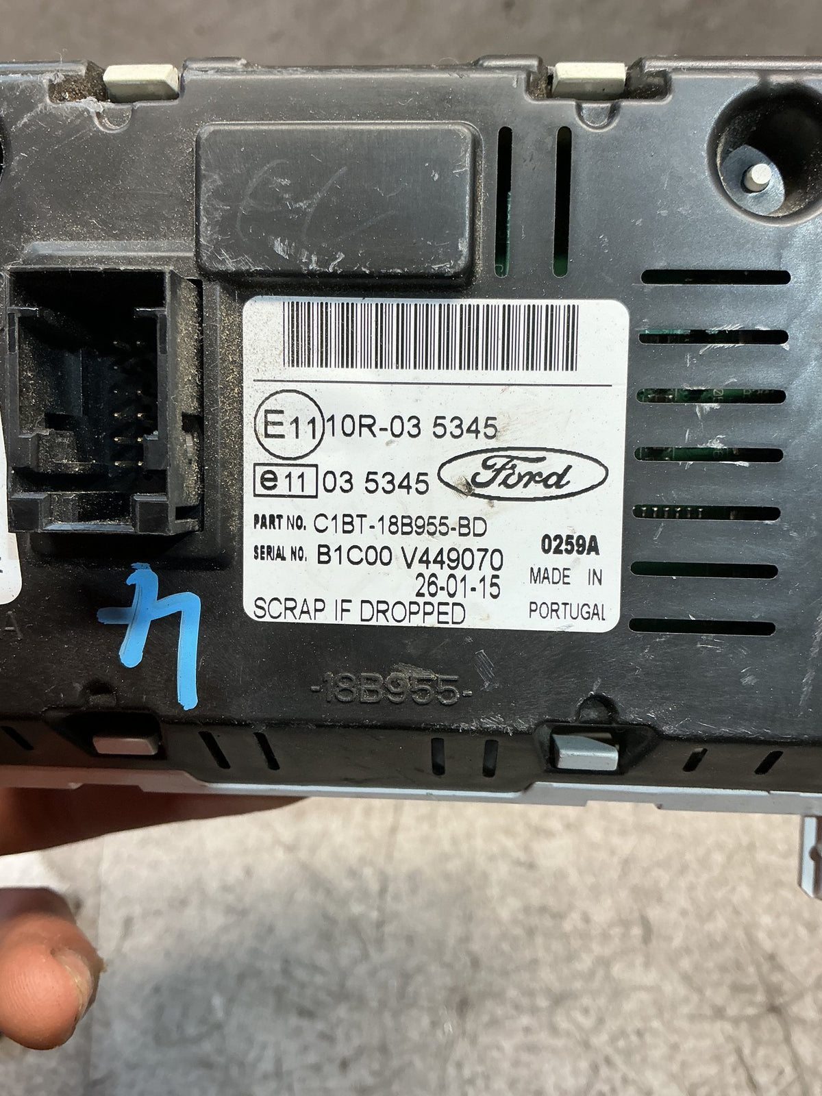 2013-2018 Ford EcoSport - Multi-Function Display - (TAG18356)