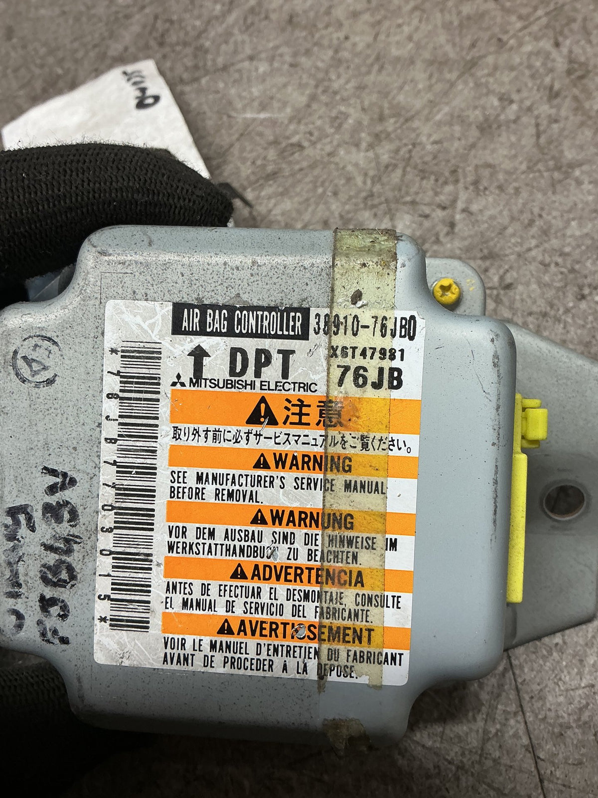 2007 Suzuki Jimny- Airbag Module- (TAG16958)