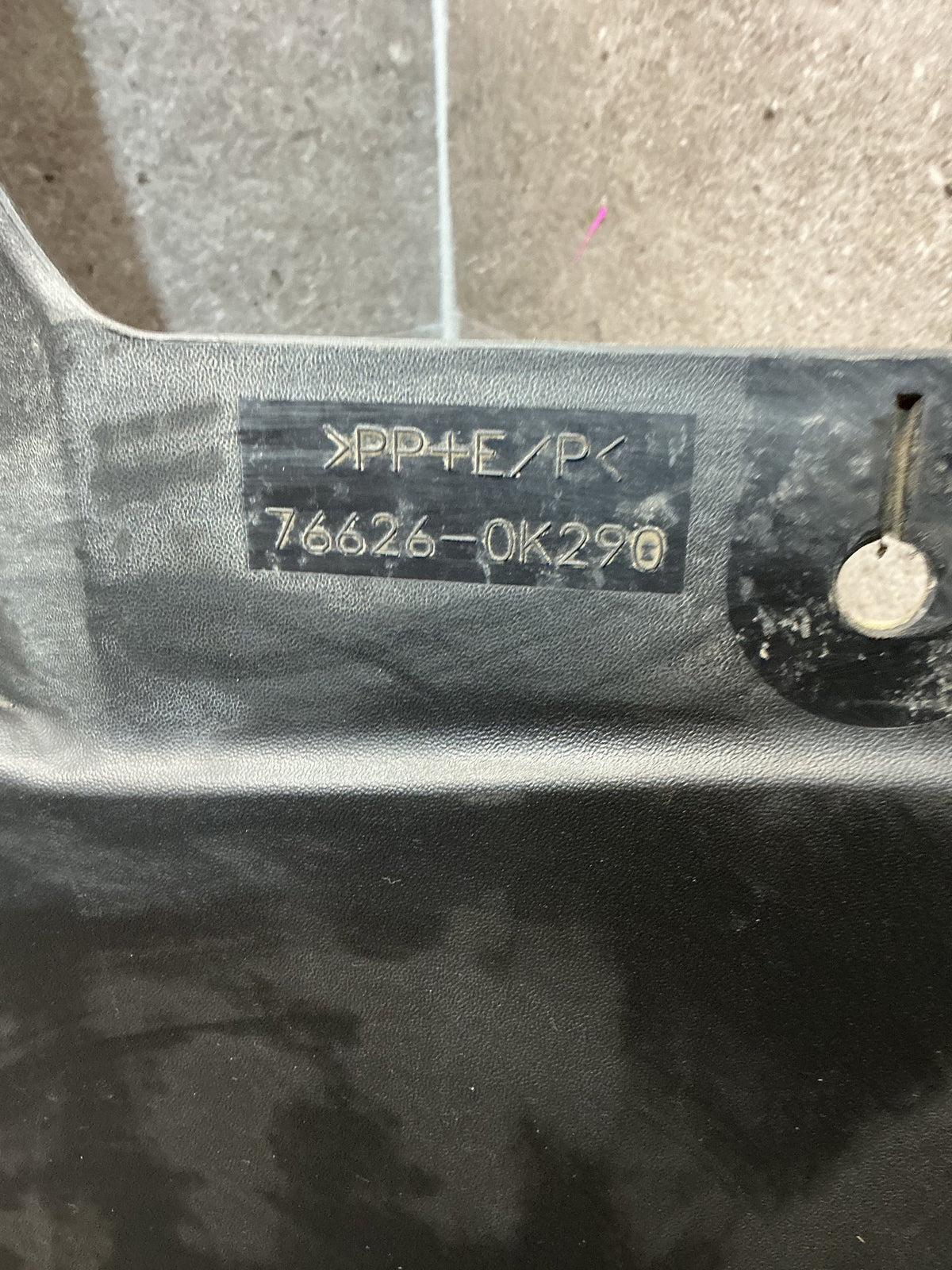 2017 Toyota Hilux GUN- Left Rear Mudflap- (TAG17439)
