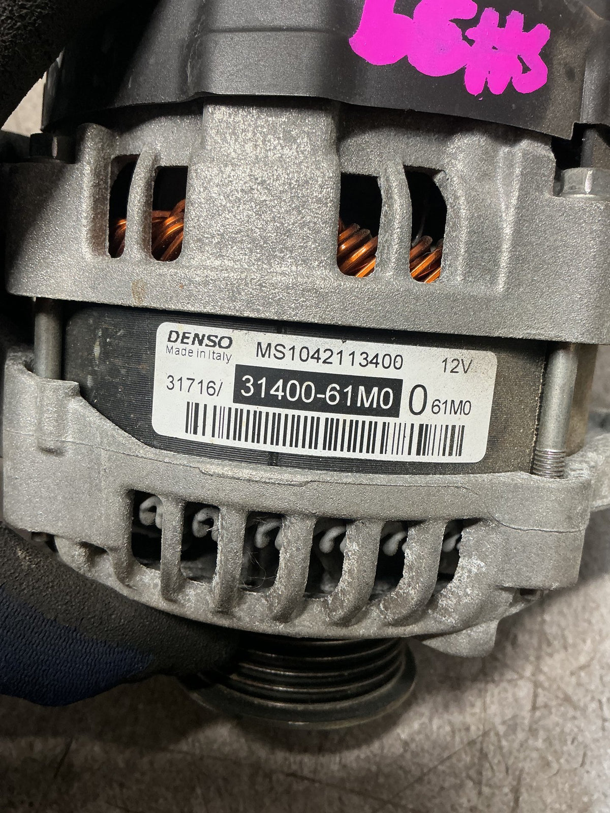 2015-2020 Suzuki Vitara IV LY APK 416- Alternator- (TAG17178)