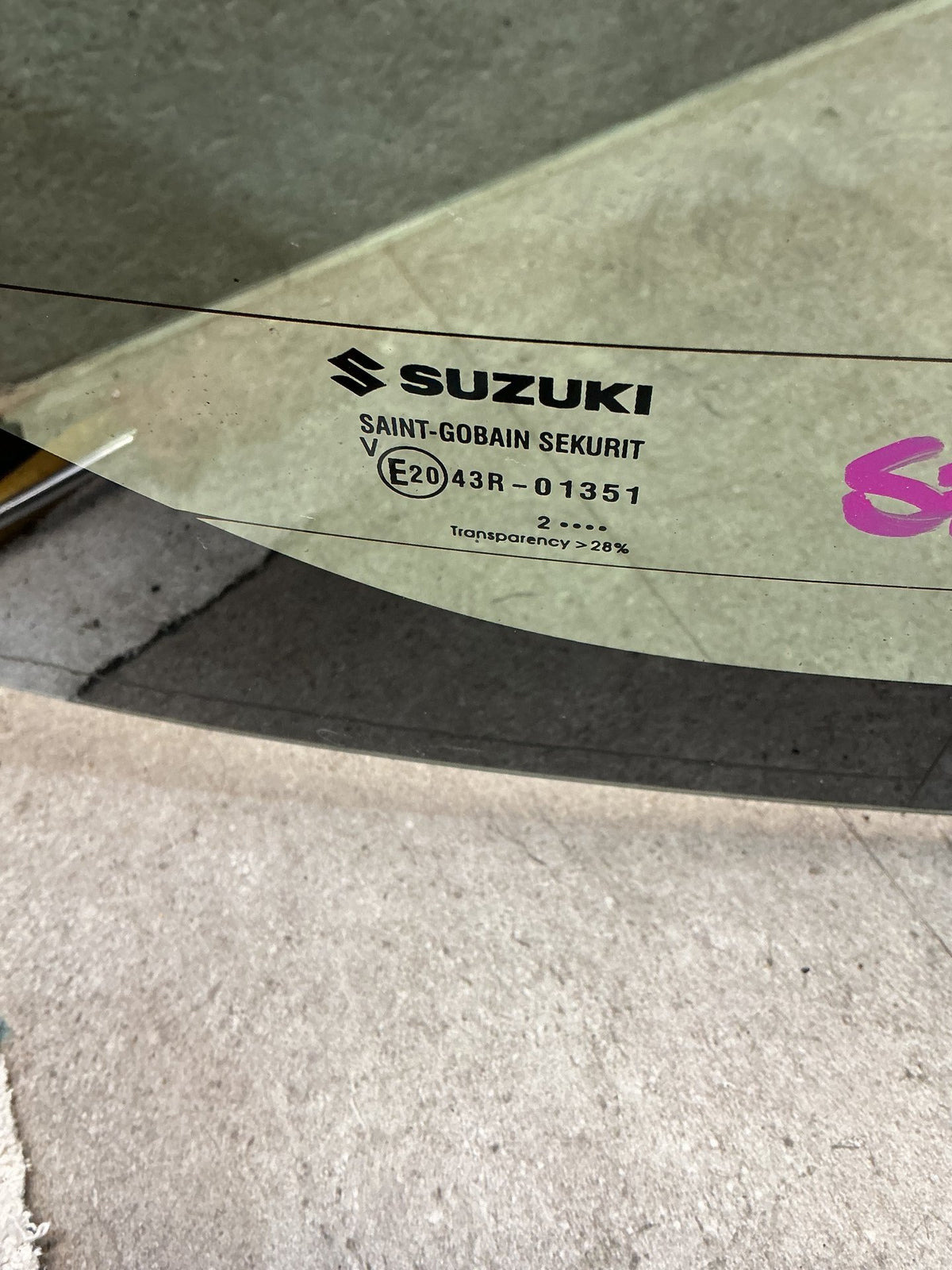 2022-2023 Suzuki S-Cross- Rear Screen Window- (TAG17293)