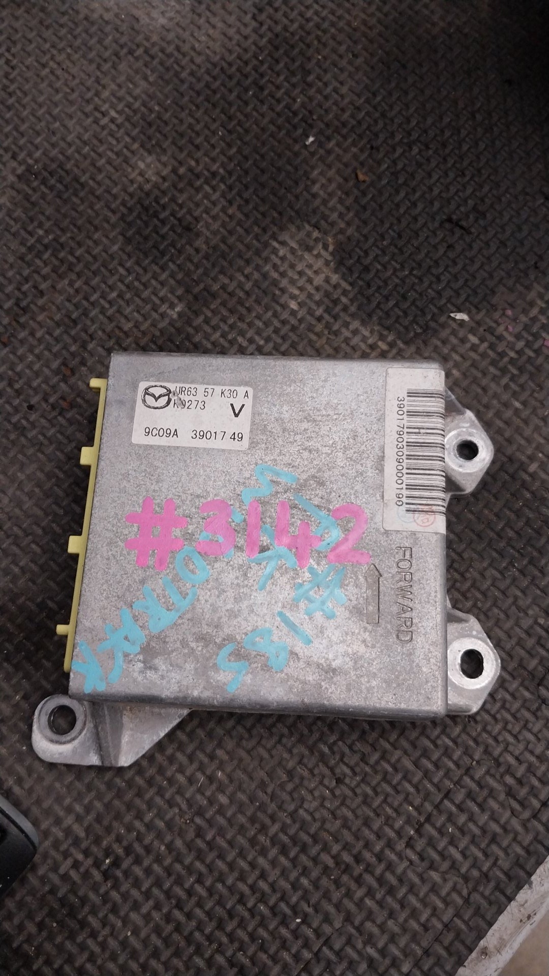 2009-2011 Ford Ranger PK- SRS Control Module- (TAG3142)
