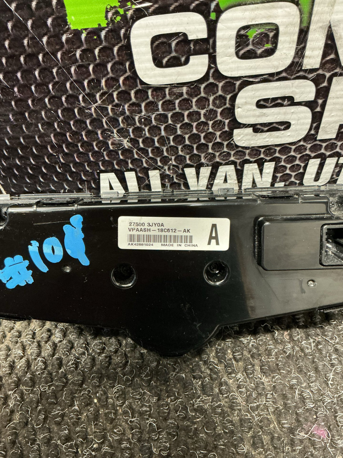 2014 Nissan Serena C26- Heater Controls- (TAG9554) PN: 27500 3JY0A