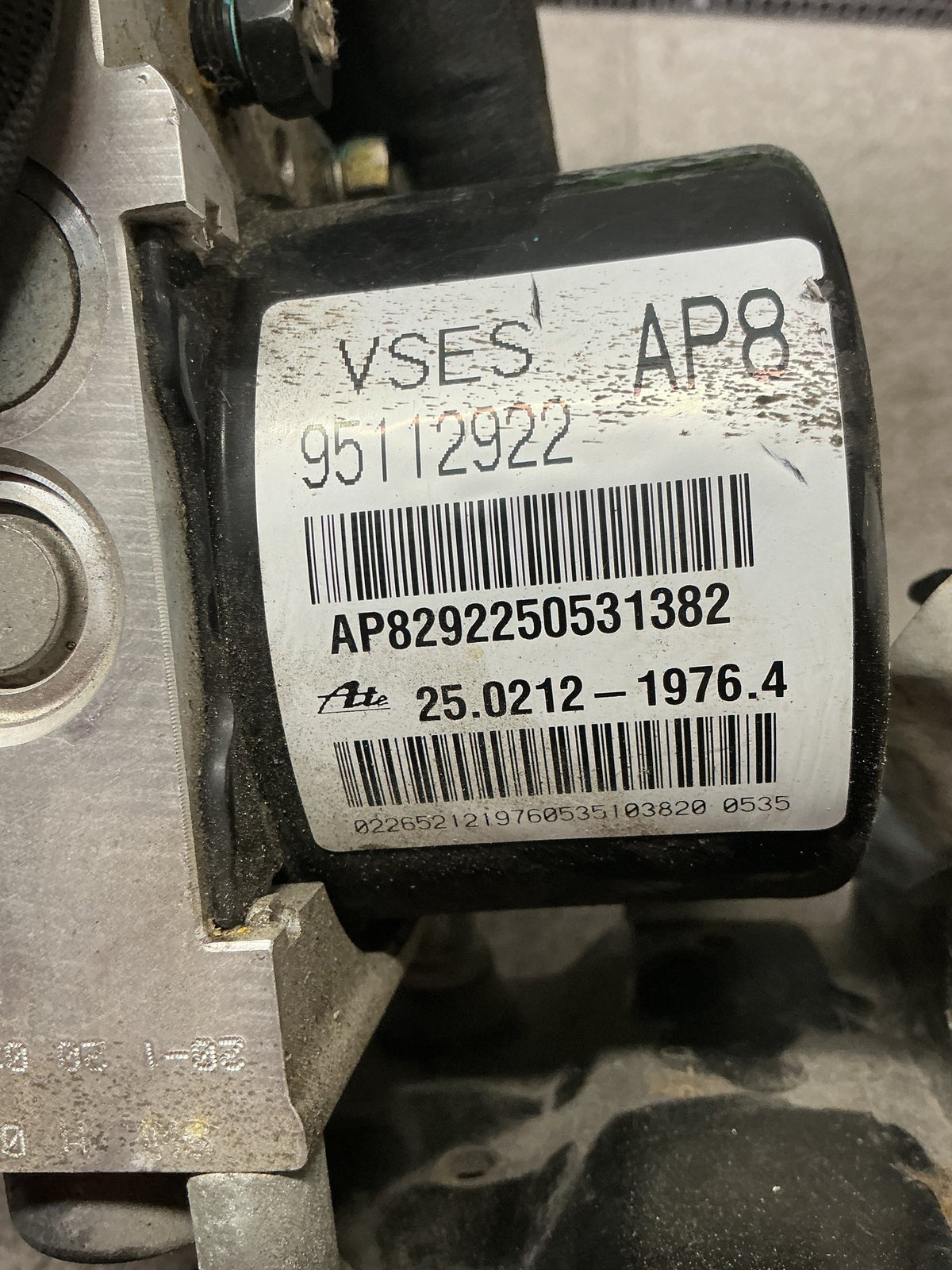 2015 Holden Captiva 5- ABS Brake Module- (TAG14962) PN: 95112922