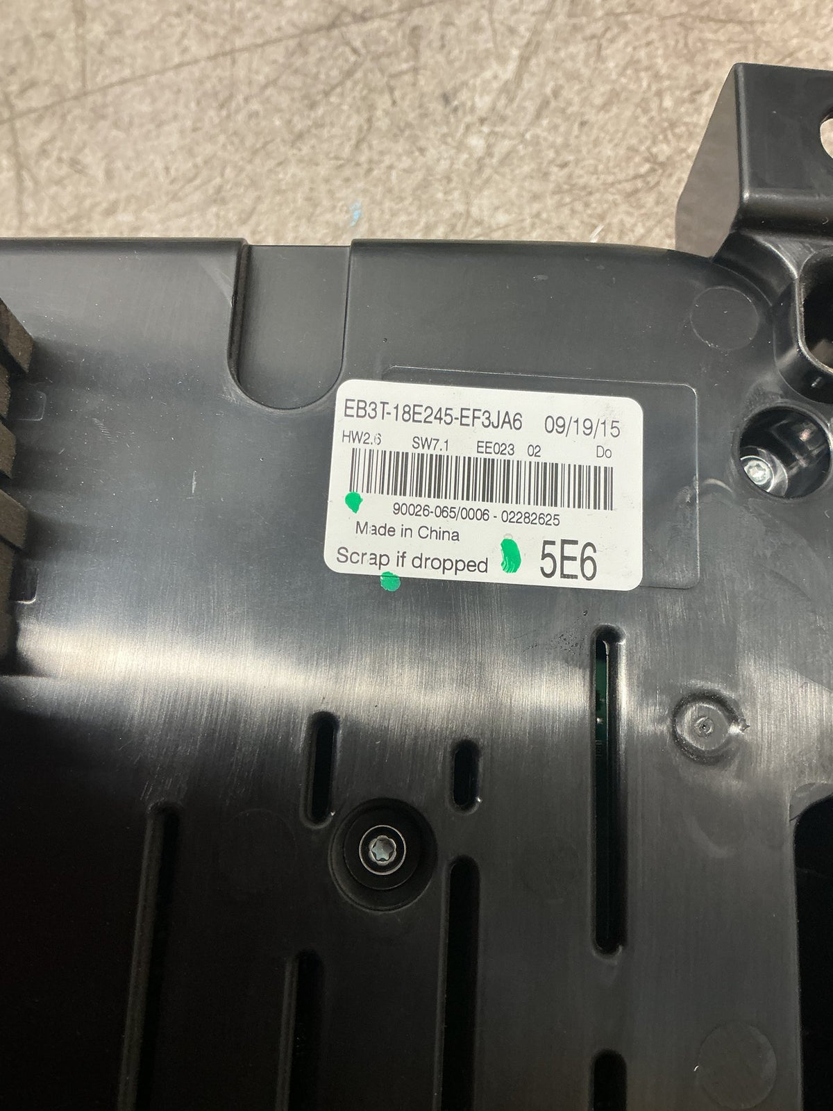 2016 Ford Ranger- Heater/AC Controls- (TAG16872)