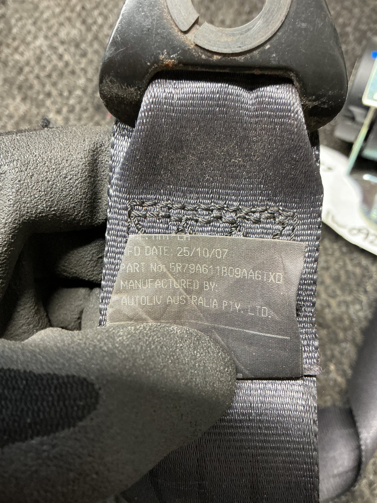 2007 Ford Territory 1W092- Left Front Seat Belt- (TAG10797)