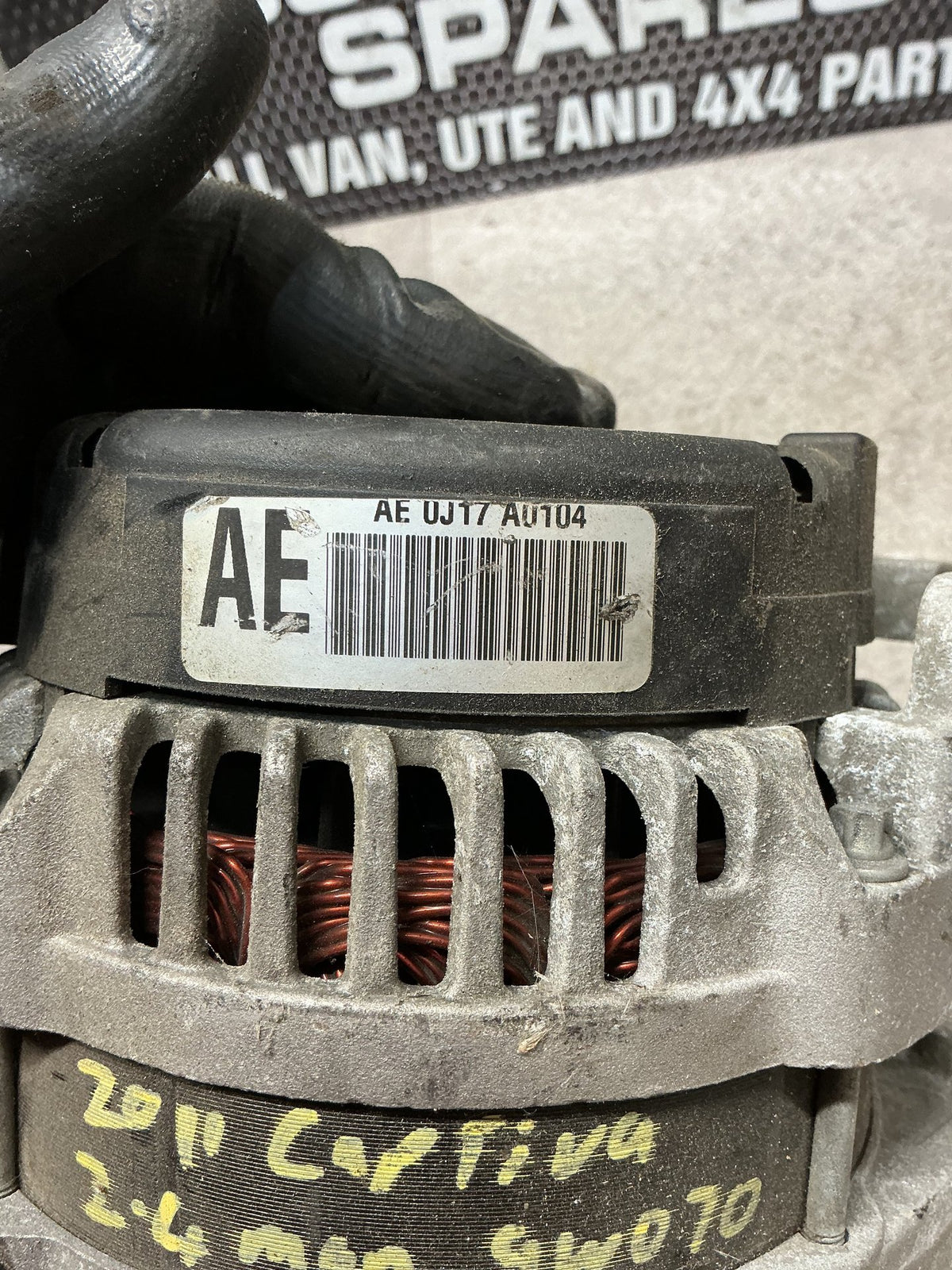 2011 Holden Captiva- Alternator- (TAG14856)