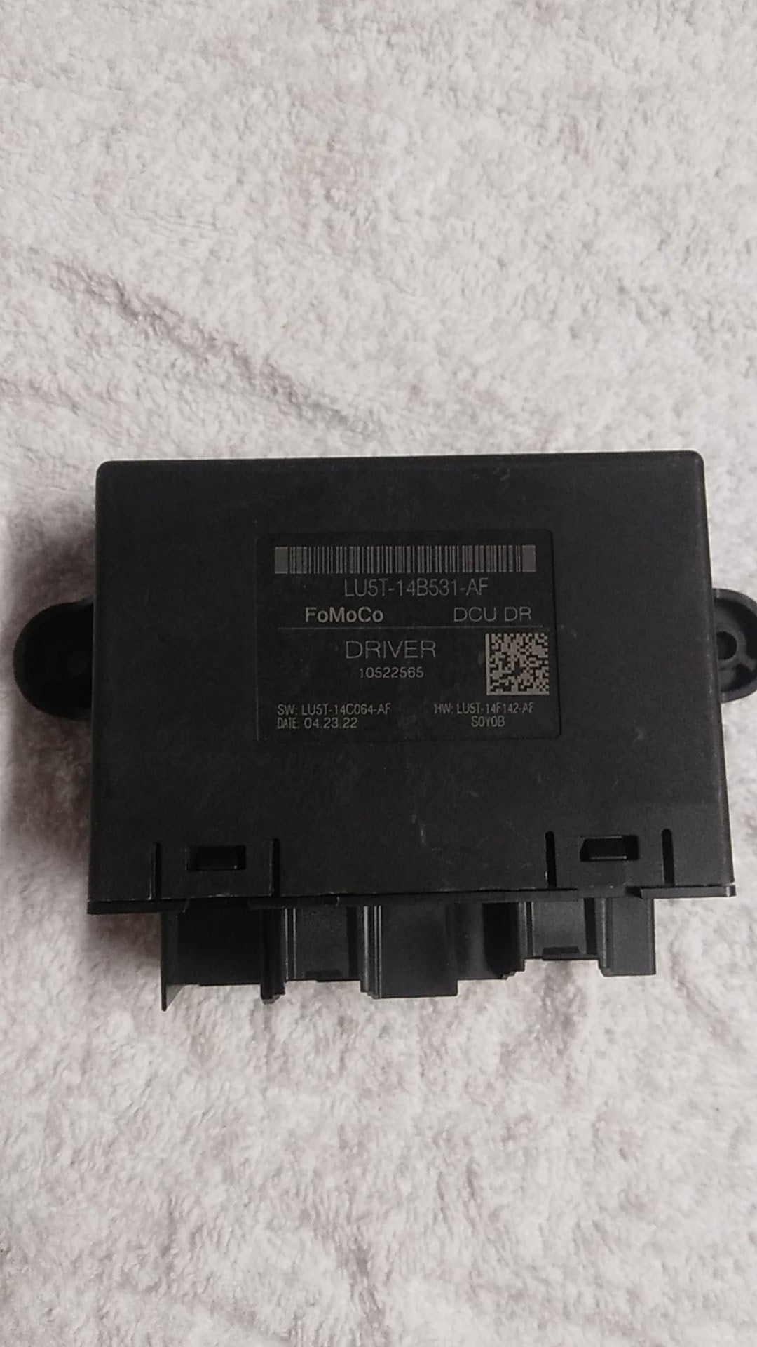 2023 Ford Puma JK- Door Control Module- (TAG94) PN: LU5T14B531AF