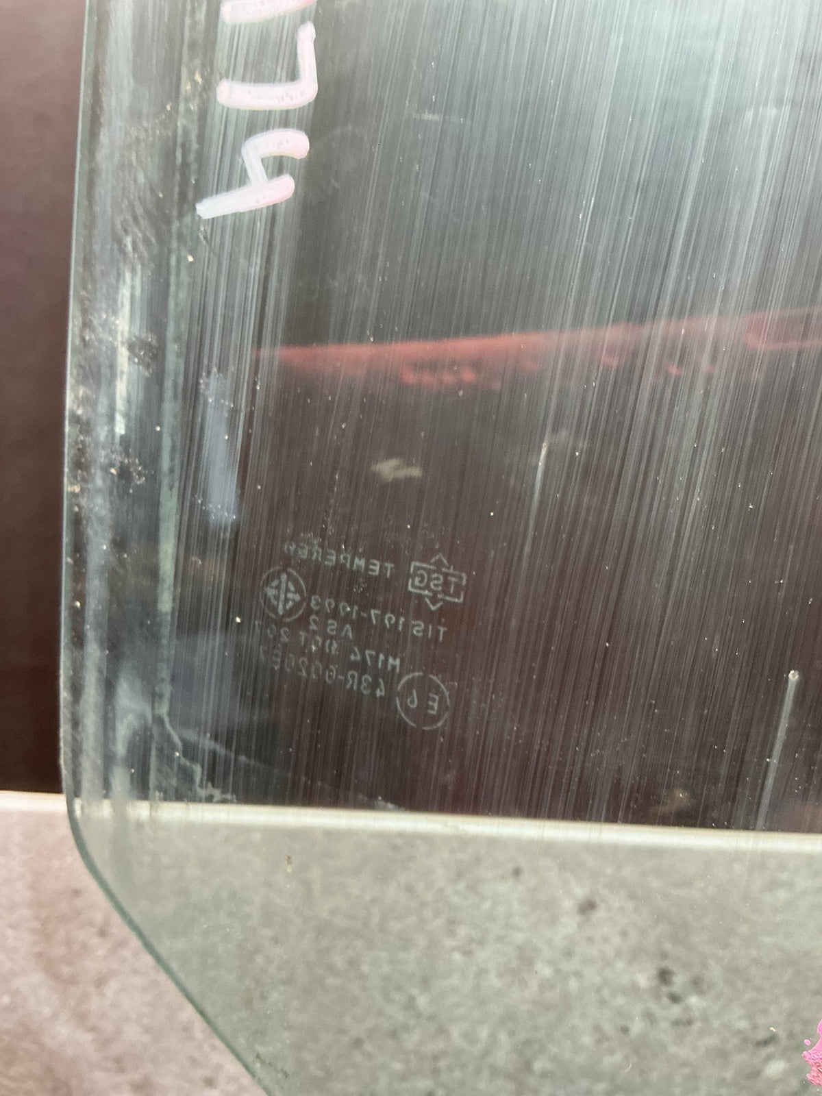 2002-2004 Ford Courier PG - Right Front Door Glass - (TAG18910)