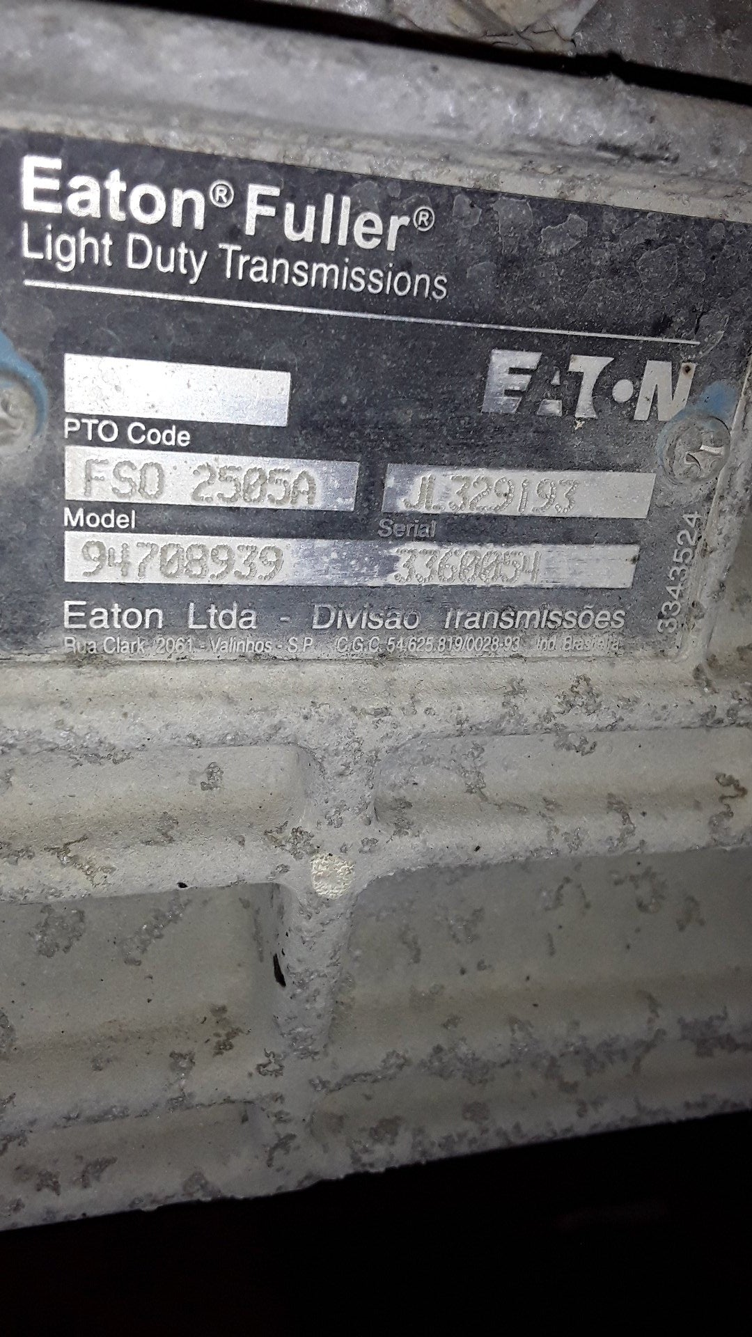 2012-2013 Holden Colorado RG- Manual Gearbox- (TAG1495)