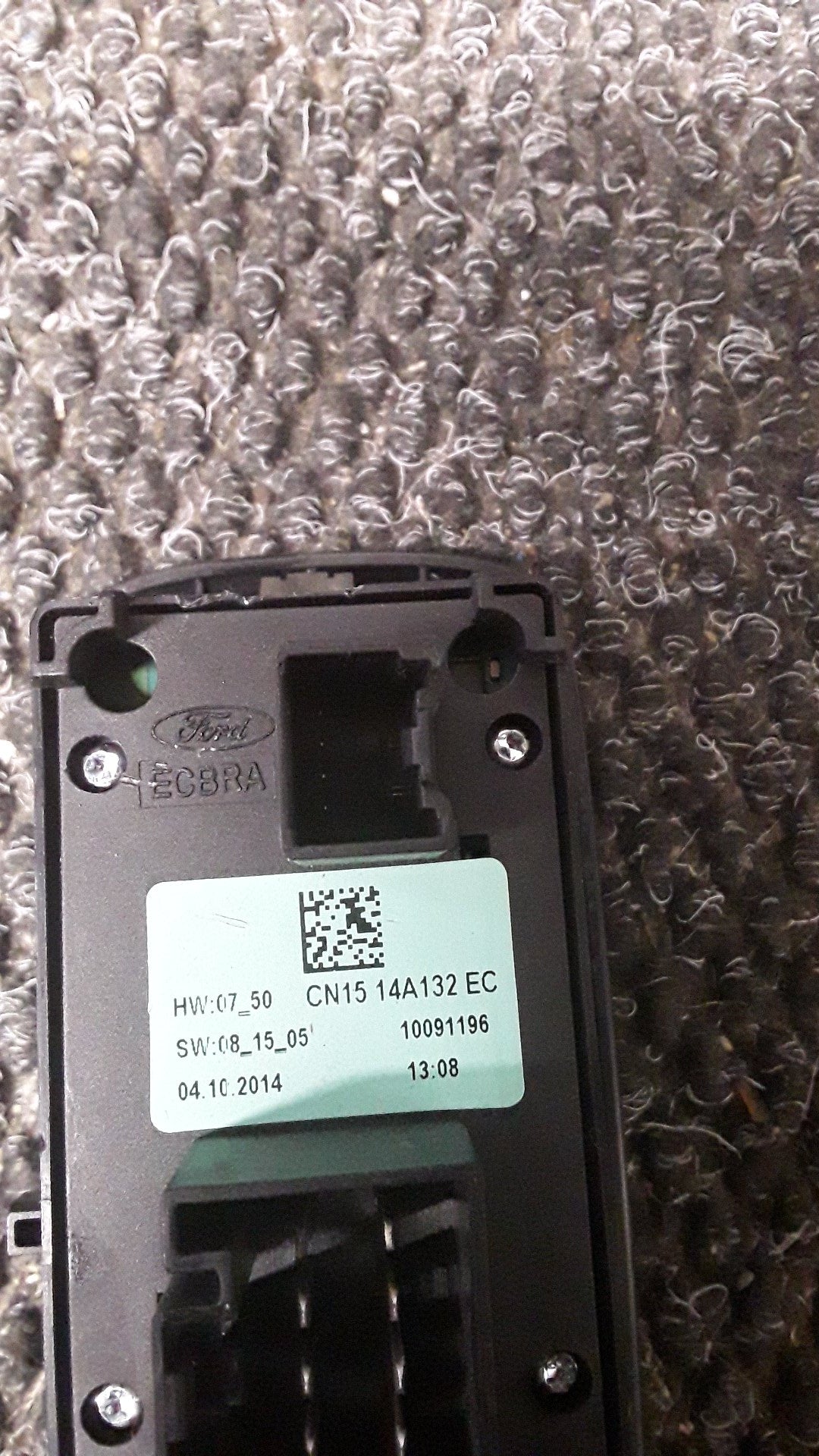2015 Ford EcoSport TITANIUM 1.5P/6AT/SW- Master Power Window Switch- (TAG5796)
