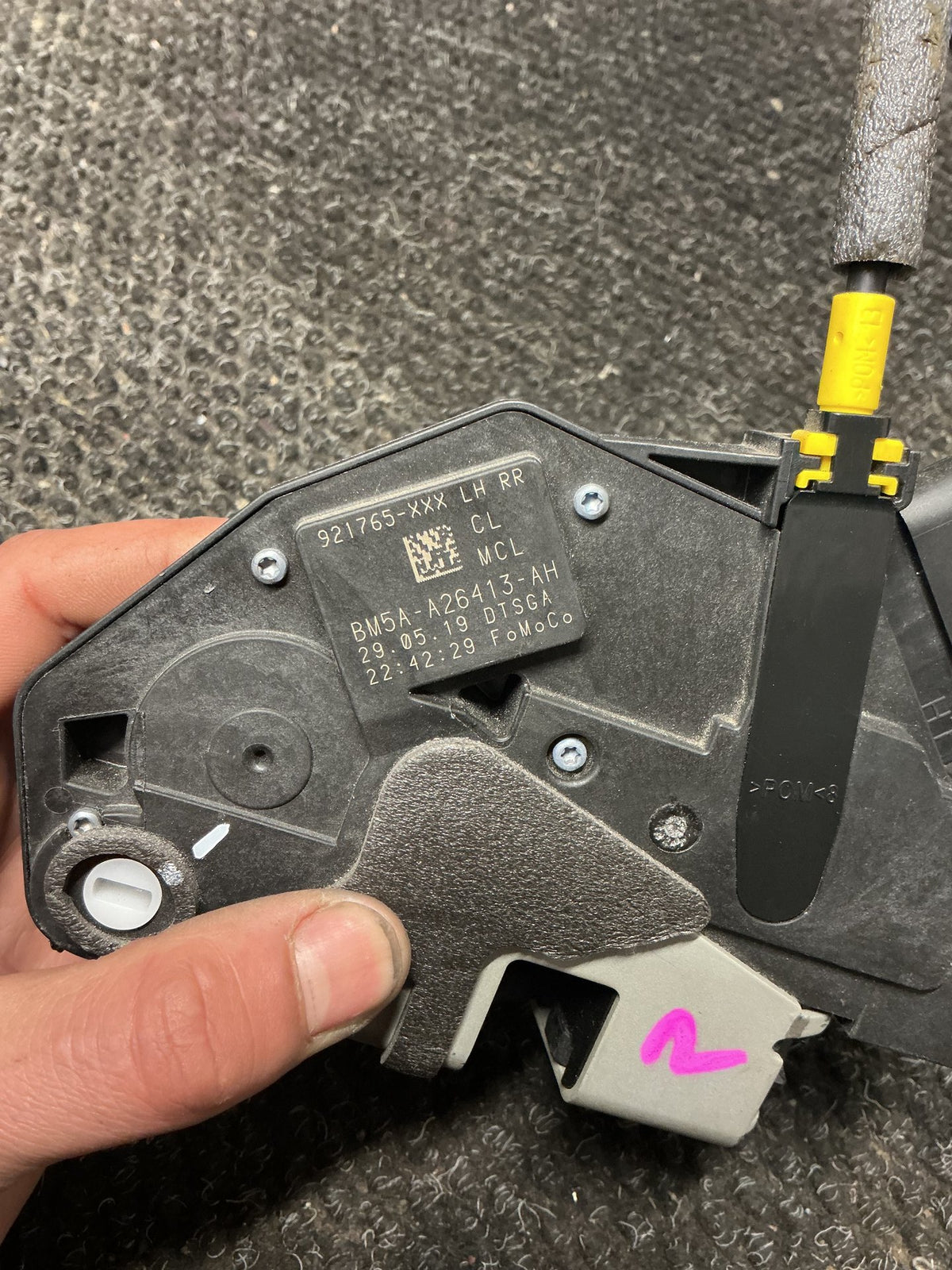 2014-2020 Ford Escape- Left Rear Door Lock Actuator- (TAG10161)