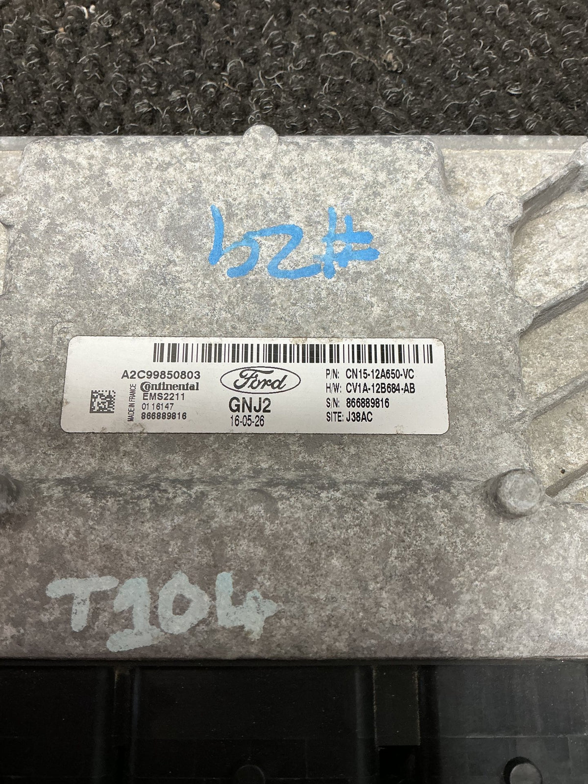2013-2017 Ford EcoSport BK- ECU- (TAG10445)