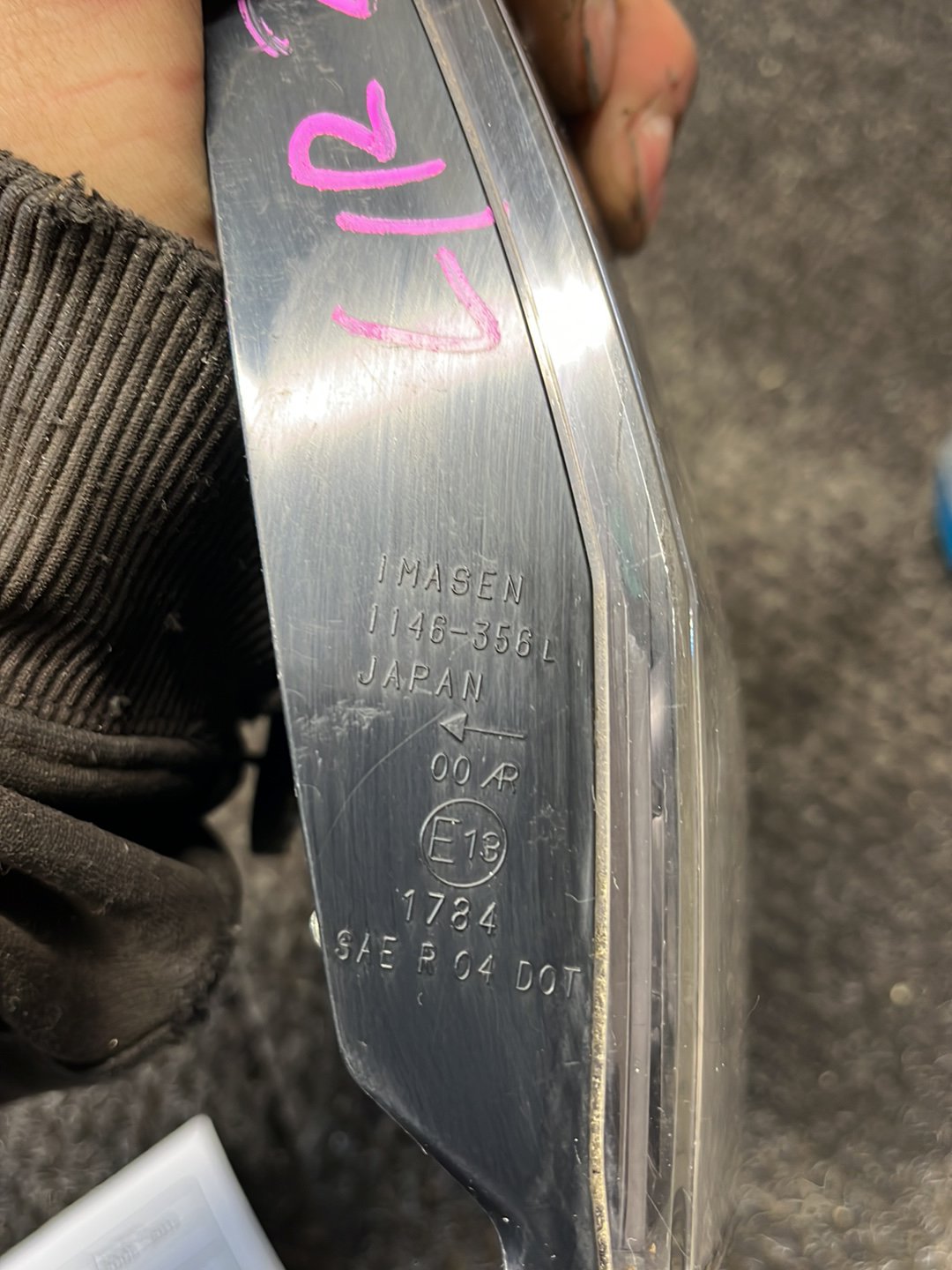 Left Tailgate Light- (TAG8082), 1146-356L, 2006, Mitsubishi, Outlander, II CW*W