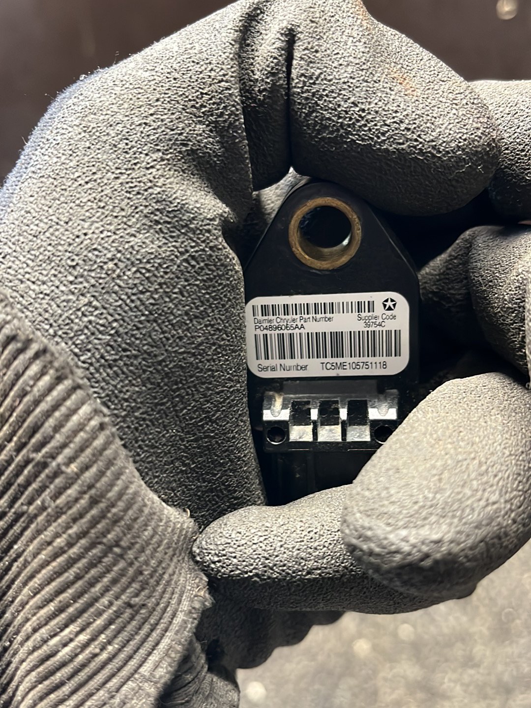 2007 Dodge Nitro KA- Front Crash Sensor- (TAG9395) PN: P04896065AA