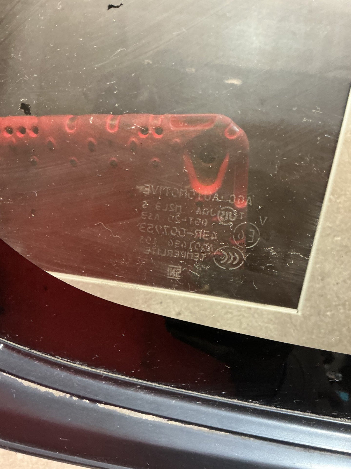 2021 Mitsubishi Outlander GF8- Right Rear Quarter Door Glass- (TAG16842)