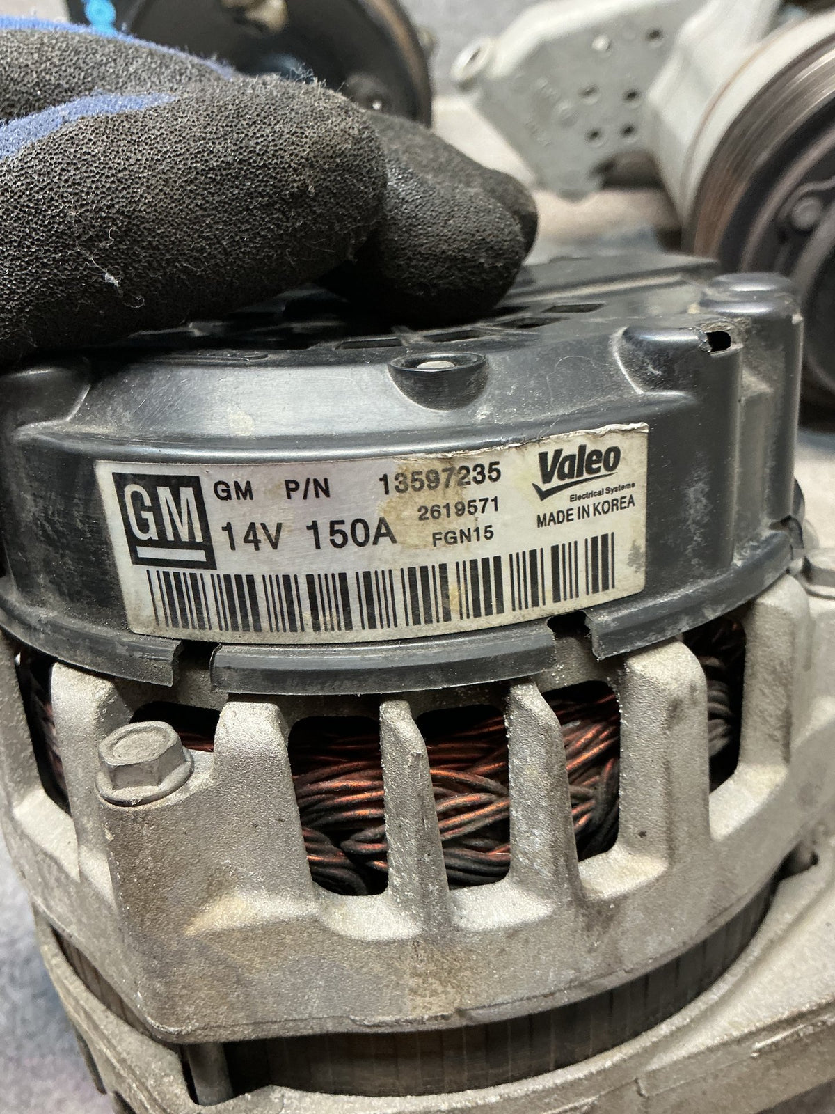 2017 Holden Captiva- Alternator- (TAG16507)