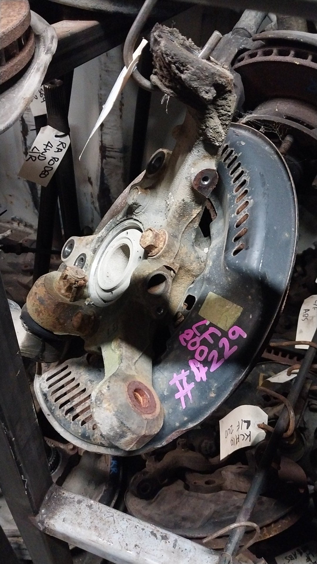 2008-2020 Toyota Hiace V H200 TRH2*- Left Front ABS Hub- (TAG4229)