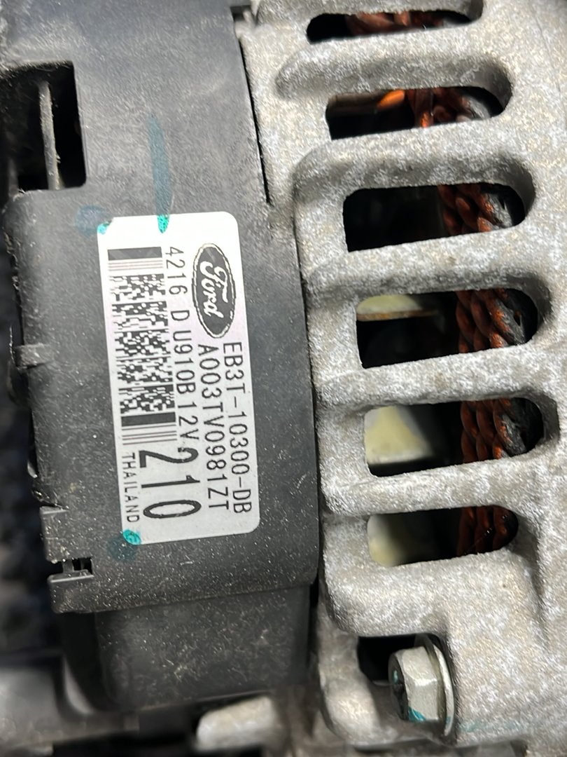 2015-2018 Ford Ranger PXII- Alternator- (TAG7544)