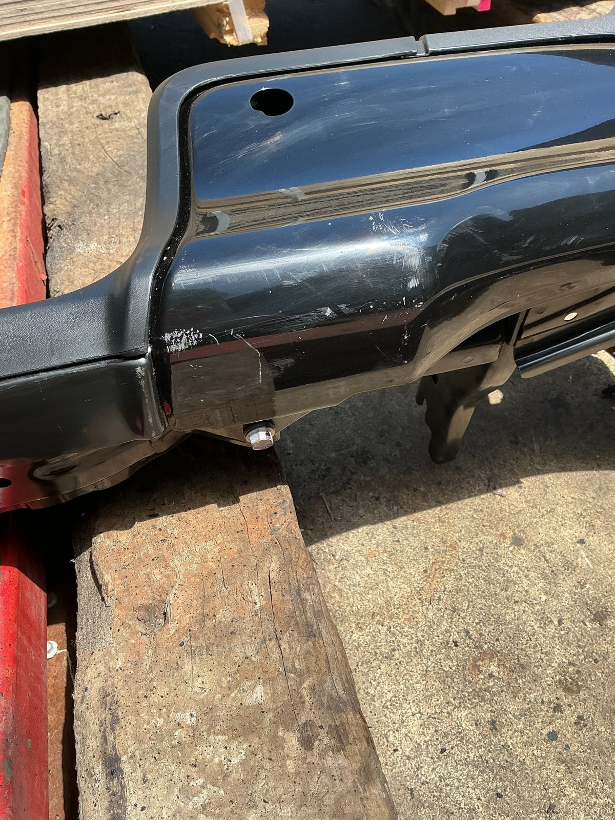 2020 Toyota Hilux- Rear Bumper- (TAG12224)