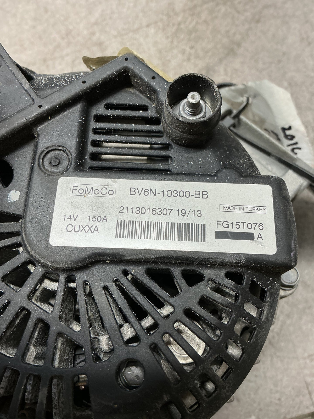 2014 Ford Kuga- Alternator- (TAG14891) PN: BV6N-10300-BB