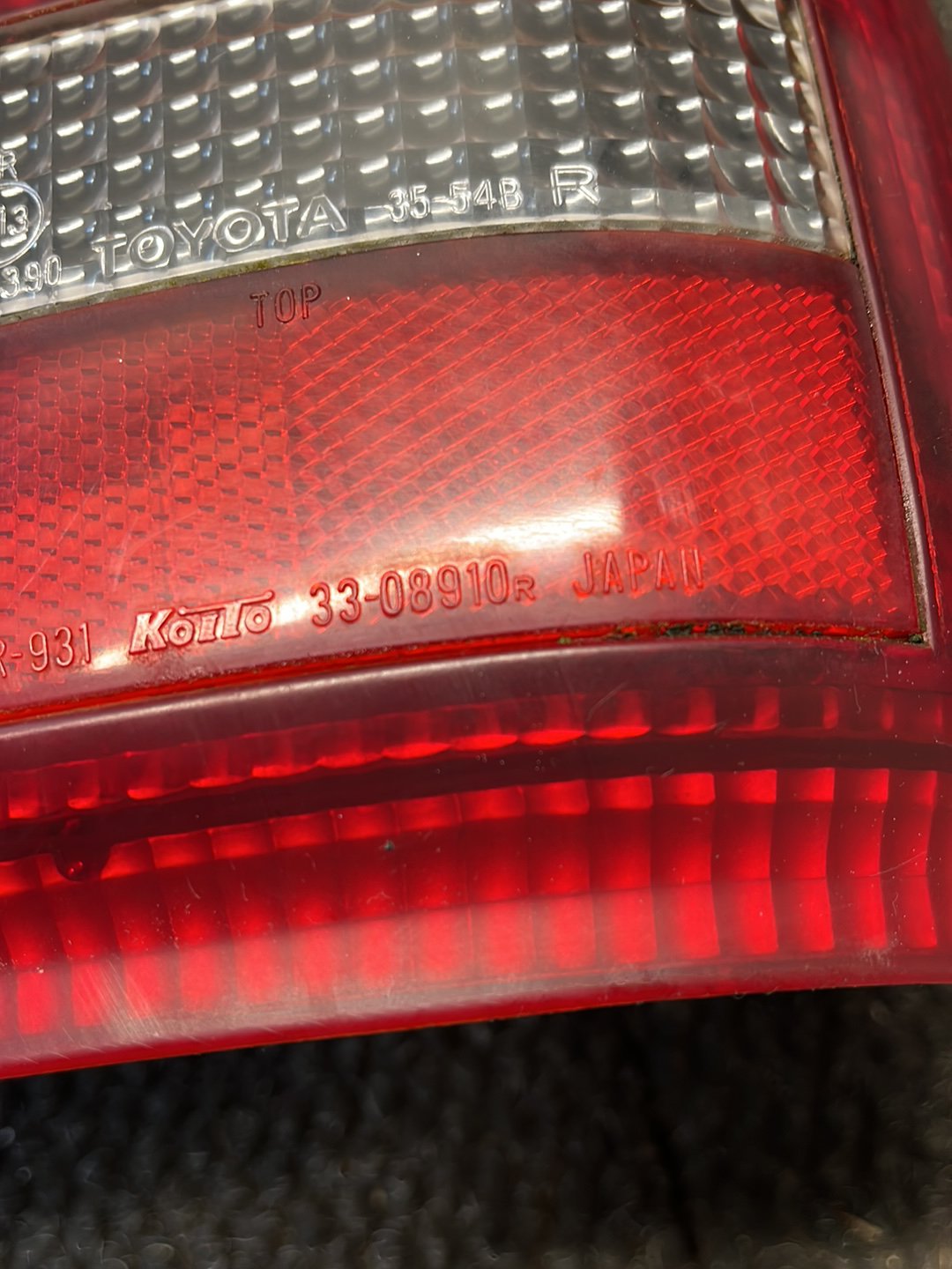 1989-1995 Toyota Hilux II N130- Right Taillight- (TAG9479)
