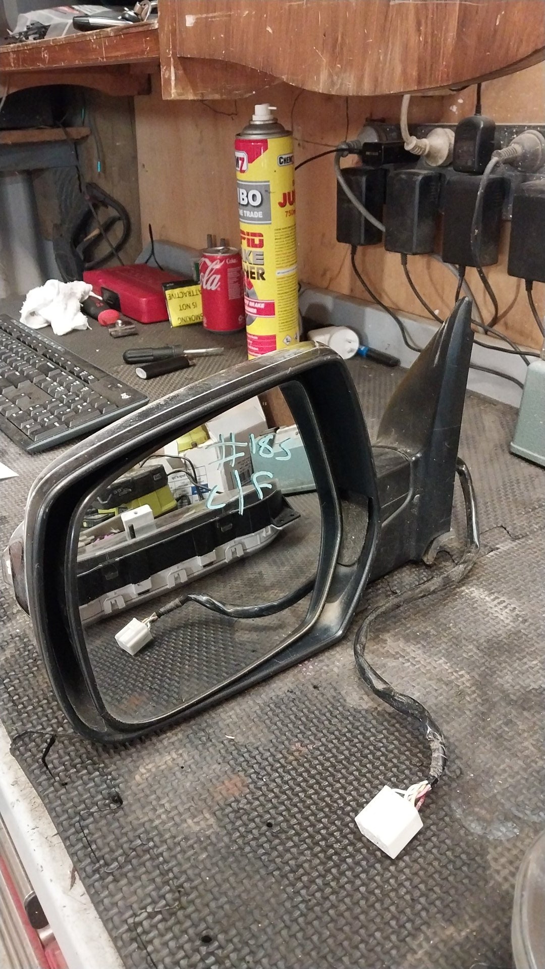 2009-2011 Ford Ranger PK- Left Door Mirror- (TAG3134)
