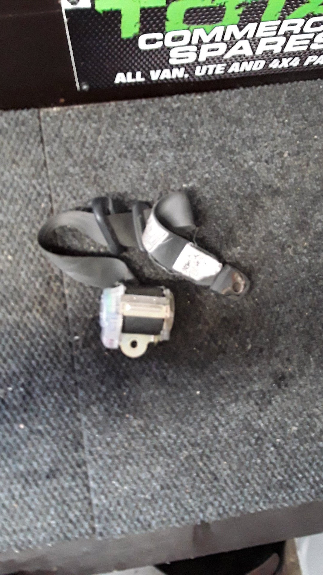 Right Rear Seat belt- (TAG6053), 7G7310, 1997, Toyota, RAV4, A10