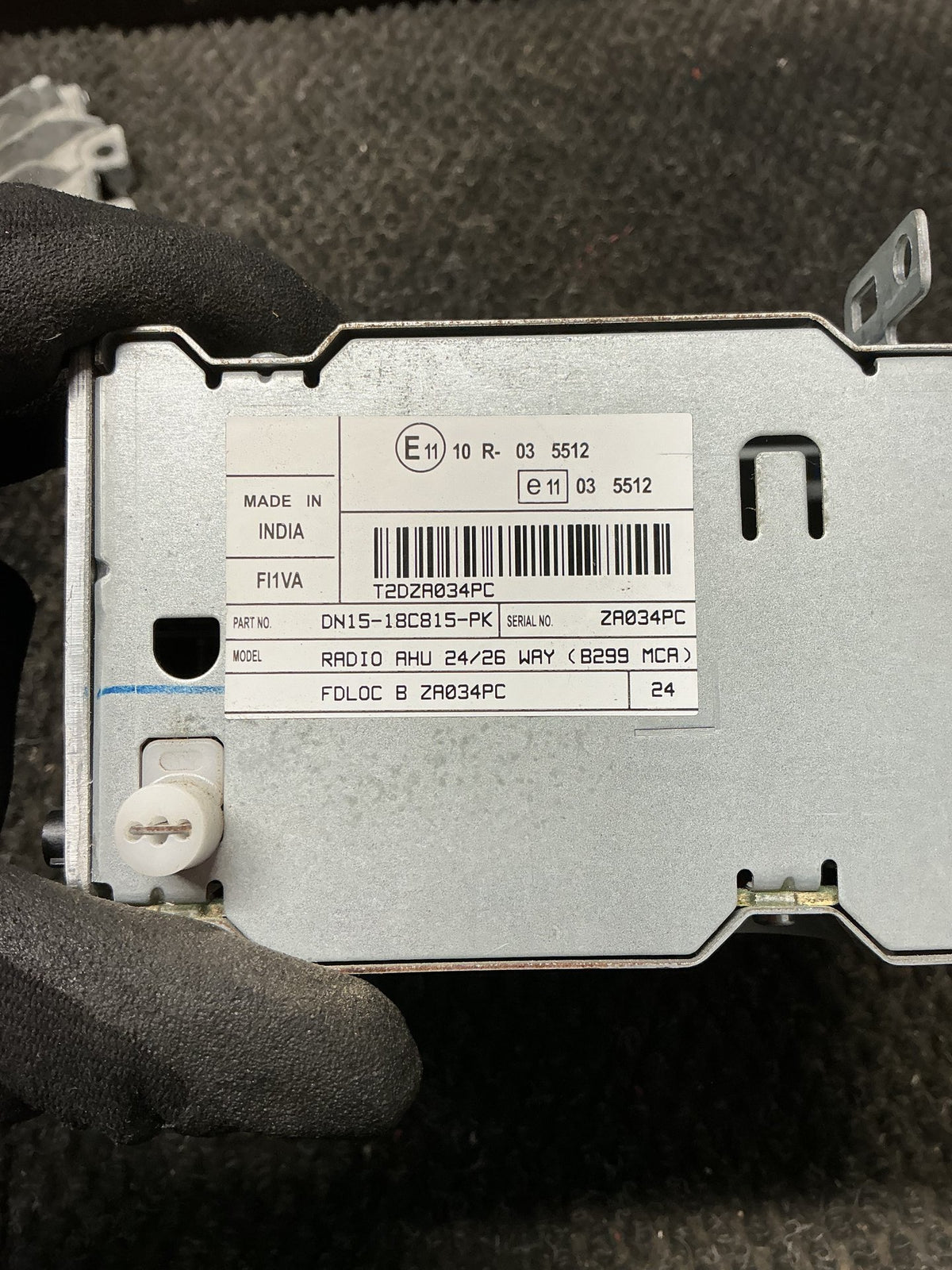 2013-2017 Ford EcoSport BK- Stereo Head Unit- (TAG10448)