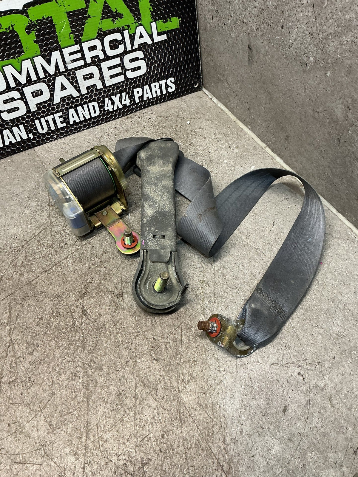 1994 Toyota Hilux II N130- Left Rear Seat Belt- (TAG16044)