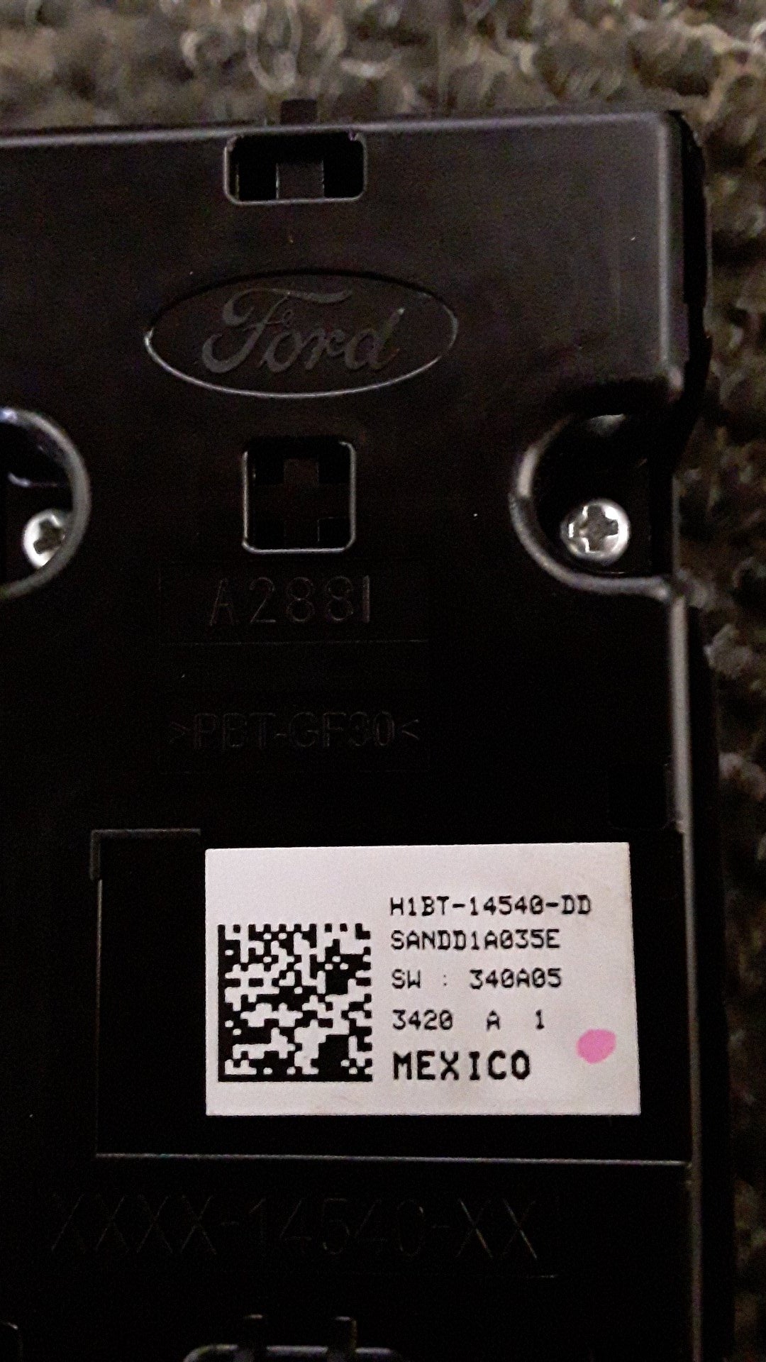 2021 Ford Puma ST-LINE 1.0P/7AT- Master Power Window Switch- (TAG6557)
