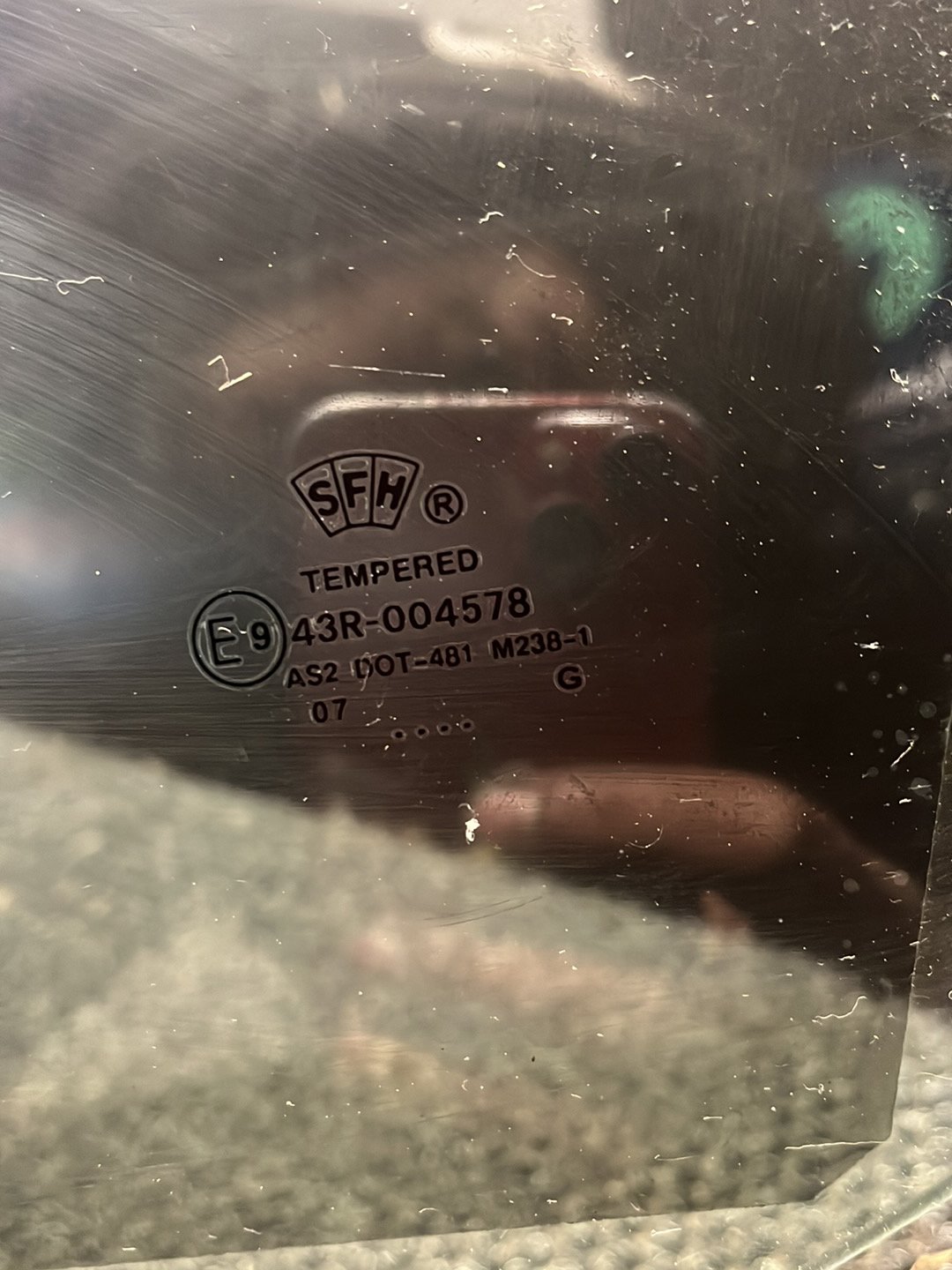 2008 Ford Territory- Left Front Door Window- (TAG8920)