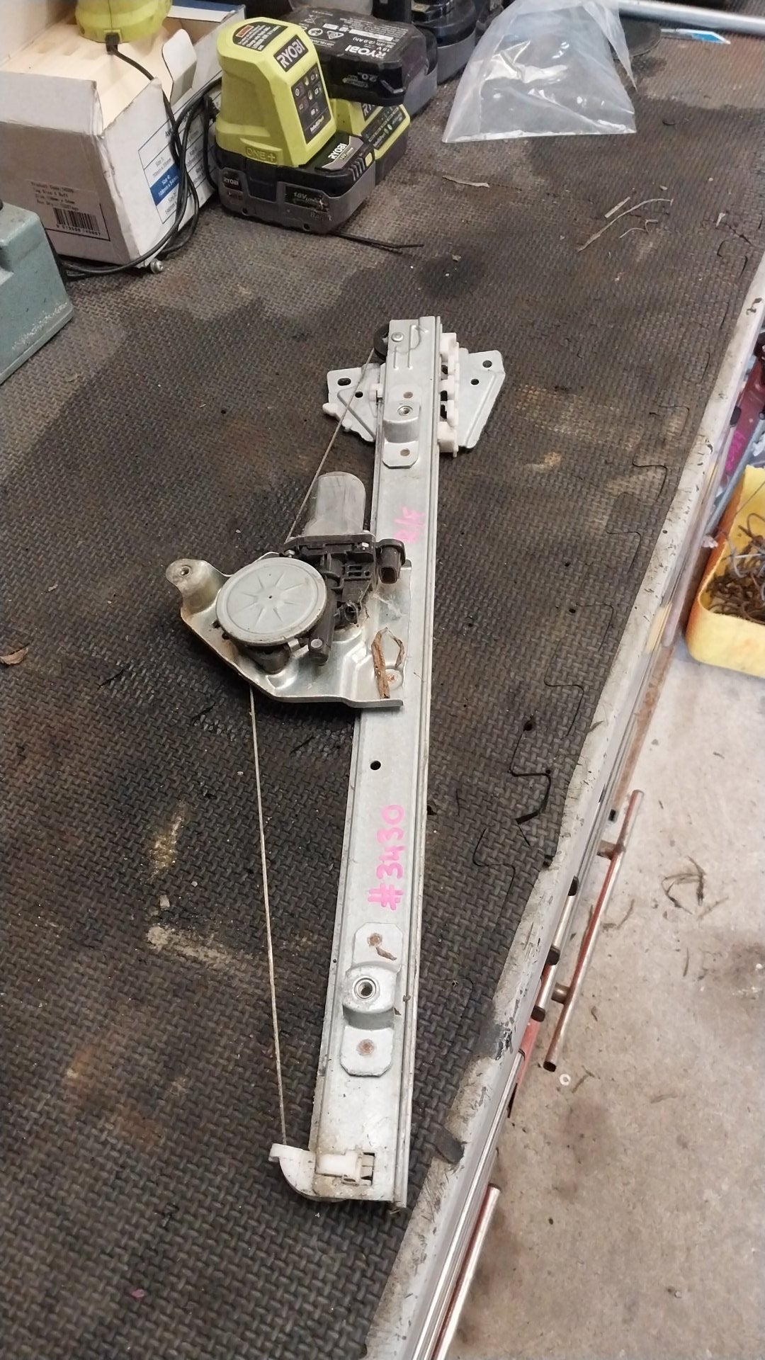 2009-2020 Suzuki Grand Vitara II JT- Right Front Window Regulator/Motor- (TAG3430)