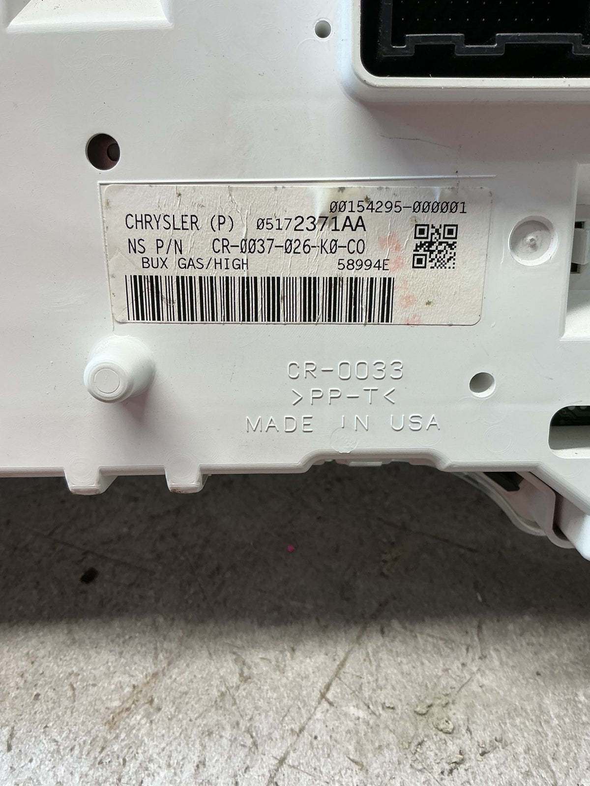 2007-2010 Dodge Nitro KA- Instrument Cluster- (TAG12810)