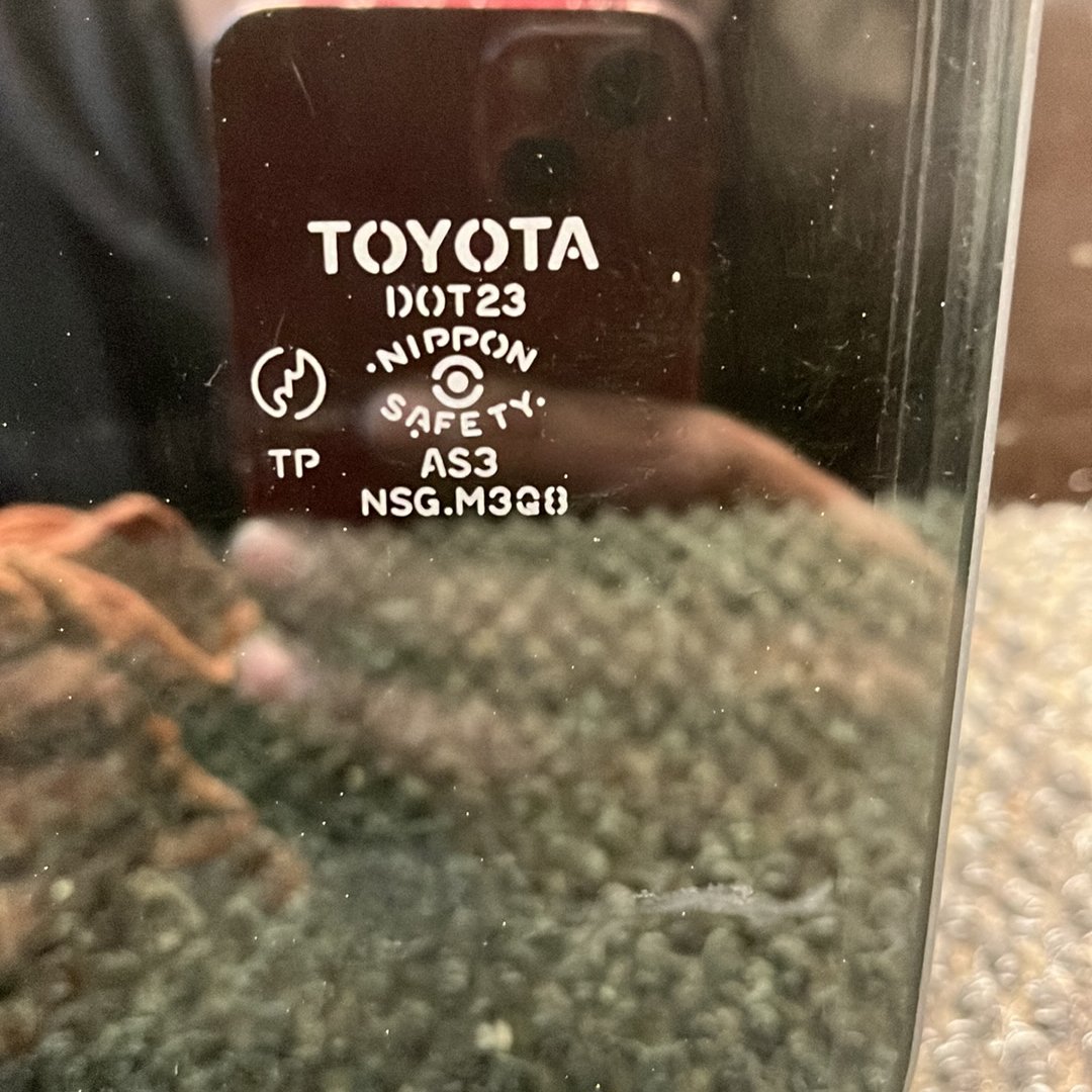1994-1999 Toyota RAV4 A10 SXA11- Left Rear Door Window- (TAG7800)
