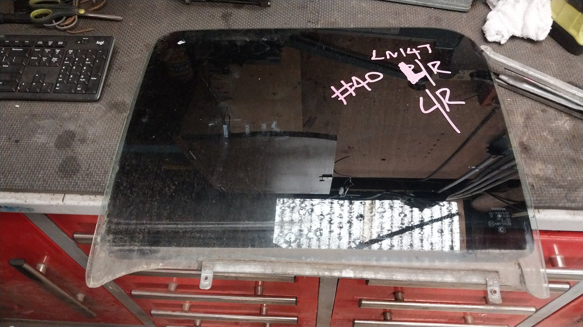 2000-2005 Toyota Hilux VI N140 LN147- Left Rear Door Glass- (TAG3212)