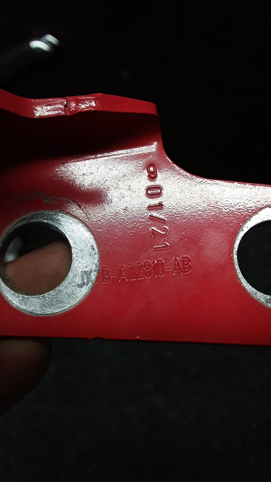 2021 Ford Puma ST-LINE 1.0P/7AT- Right Front Door Bottom Hinge- (TAG6609)